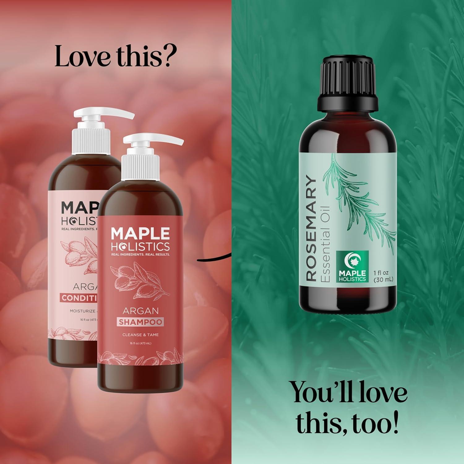 image:imageArgan Oil of Morocco Shampoo and Conditioner Sulfate Free Shampoo and Conditioner Set for Color Treated Hair Volumizing Shampoo and Conditioner for Men and Women for Curly Frizzy Dry Damaged HairArgan