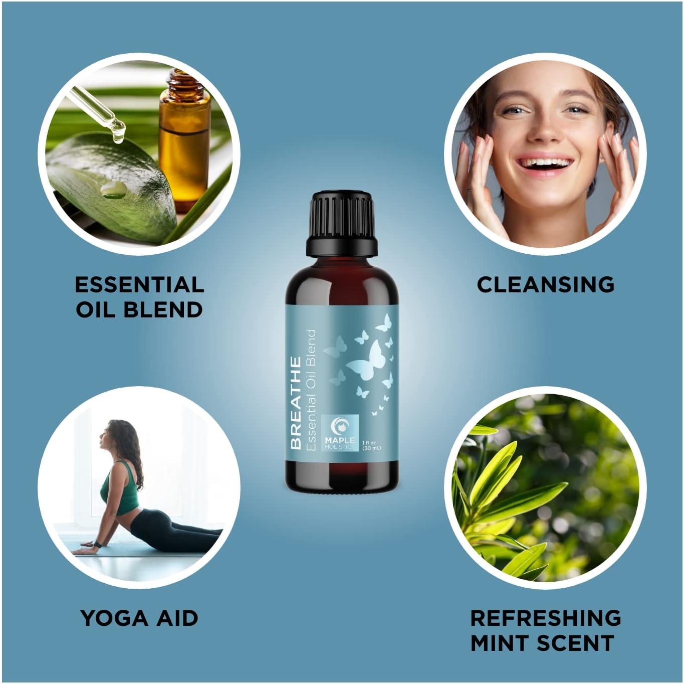 image:imageAromatherapy Essential Oils Blends Set Dream and Breathe Essential Oil Set for Diffuser with Sleep and Relaxing Essential Oils for Diffusers Aromatherapy Premium Essential Oils Set for Diffusers