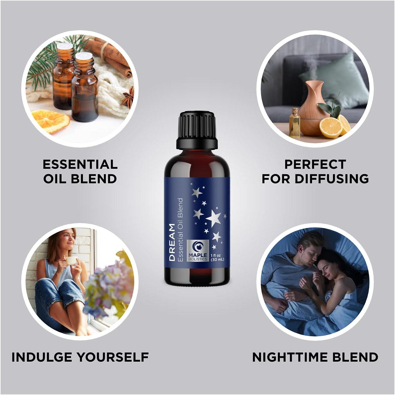 image:imageAromatherapy Essential Oils Blends Set Dream and Breathe Essential Oil Set for Diffuser with Sleep and Relaxing Essential Oils for Diffusers Aromatherapy Premium Essential Oils Set for Diffusers