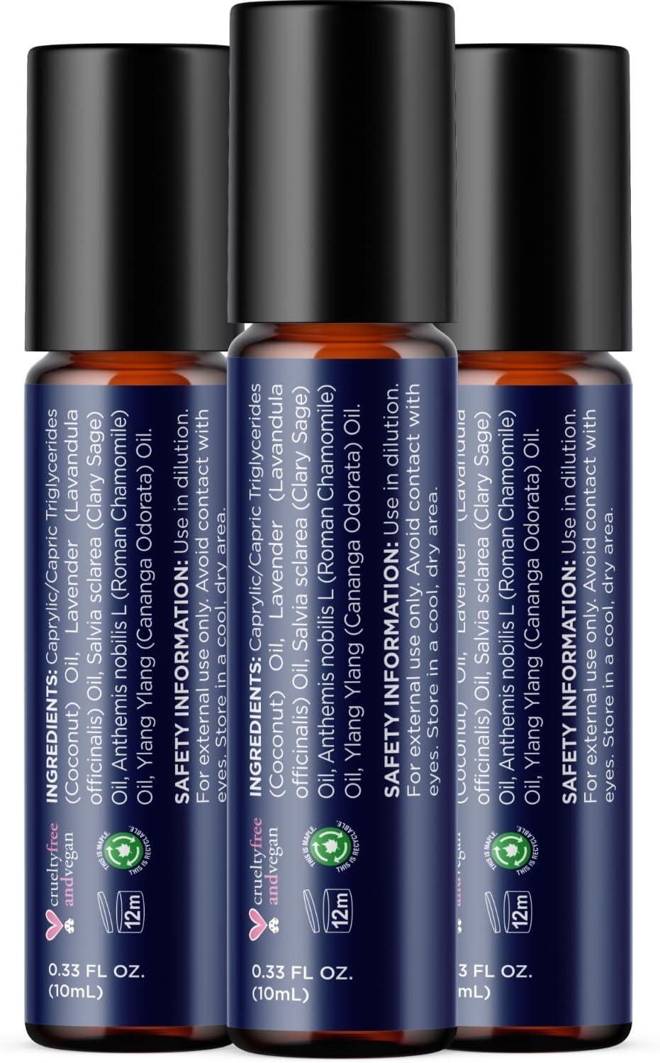 image:imageAromatherapy Roll on Essential Oils Set Wellness Essential Oils Set Variety Pack with Focus Uplift amp Breathe Essential Oil Rollers Fun amp Cute Wellness Gift for Young Women and Teens 3 PackDream