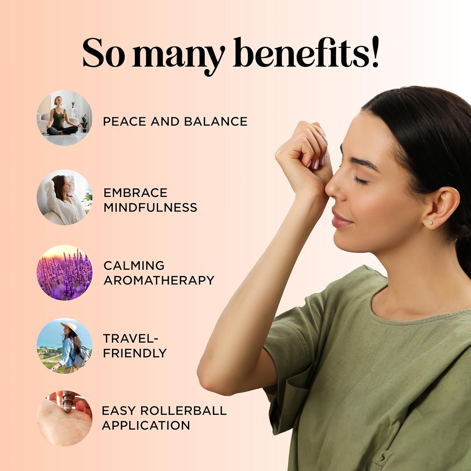 image:imageAromatherapy Roll on Essential Oils Set Wellness Essential Oils Set Variety Pack with Focus Uplift amp Breathe Essential Oil Rollers Fun amp Cute Wellness Gift for Young Women and Teens 3 PackRelax