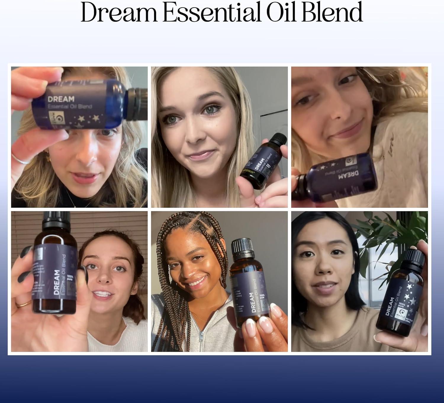 image:imageBreathe Essential Oil for Diffuser Invigorating and Refreshing Breathe Essential Oil Blend with Eucalyptus Peppermint Tea Tree and Mint for Diffusers for Home and Shower Aromatherapy 1 Fl OzDream