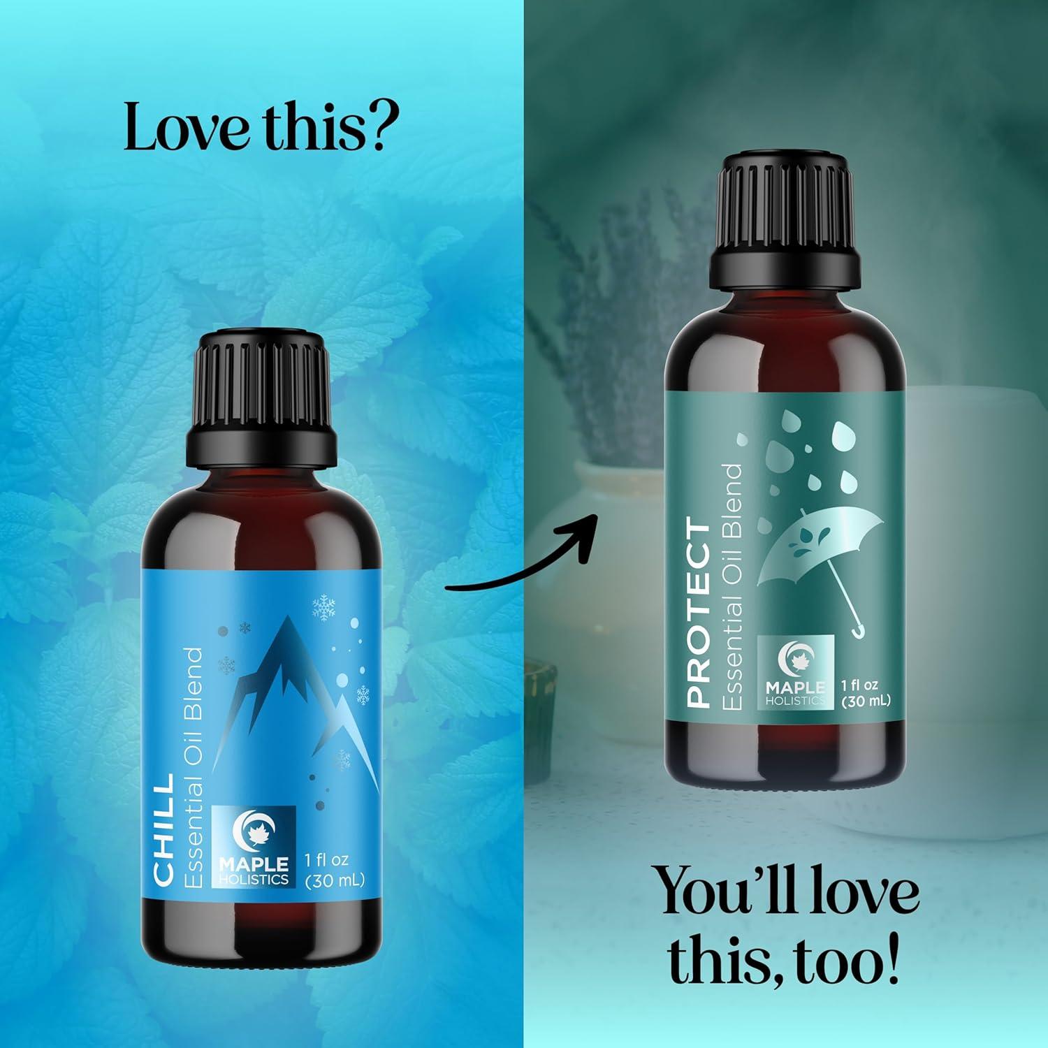 image:imageBreathe Essential Oil for Diffuser Invigorating and Refreshing Breathe Essential Oil Blend with Eucalyptus Peppermint Tea Tree and Mint for Diffusers for Home and Shower Aromatherapy 1 Fl OzChill