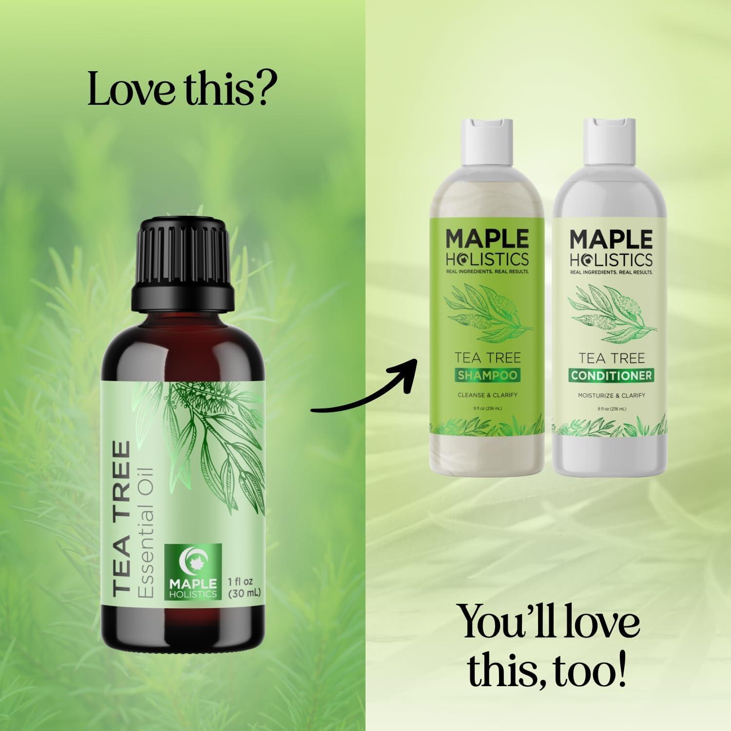 image:imageBreathe Essential Oil for Diffuser Invigorating and Refreshing Breathe Essential Oil Blend with Eucalyptus Peppermint Tea Tree and Mint for Diffusers for Home and Shower Aromatherapy 1 Fl OzTea Tree