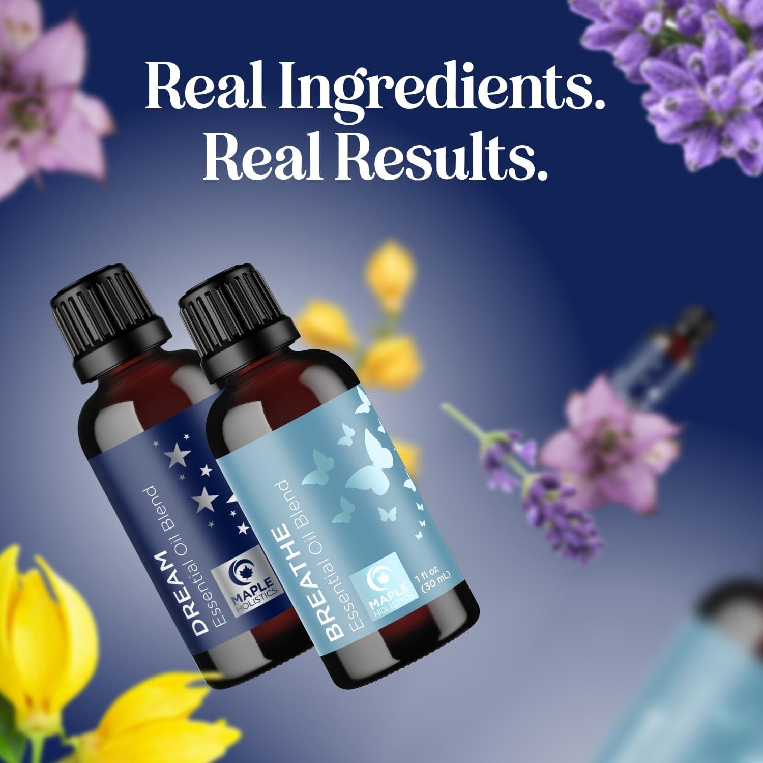 image:imageBreathe Essential Oil for Diffuser Invigorating and Refreshing Breathe Essential Oil Blend with Eucalyptus Peppermint Tea Tree and Mint for Diffusers for Home and Shower Aromatherapy 1 Fl OzDream Breathe