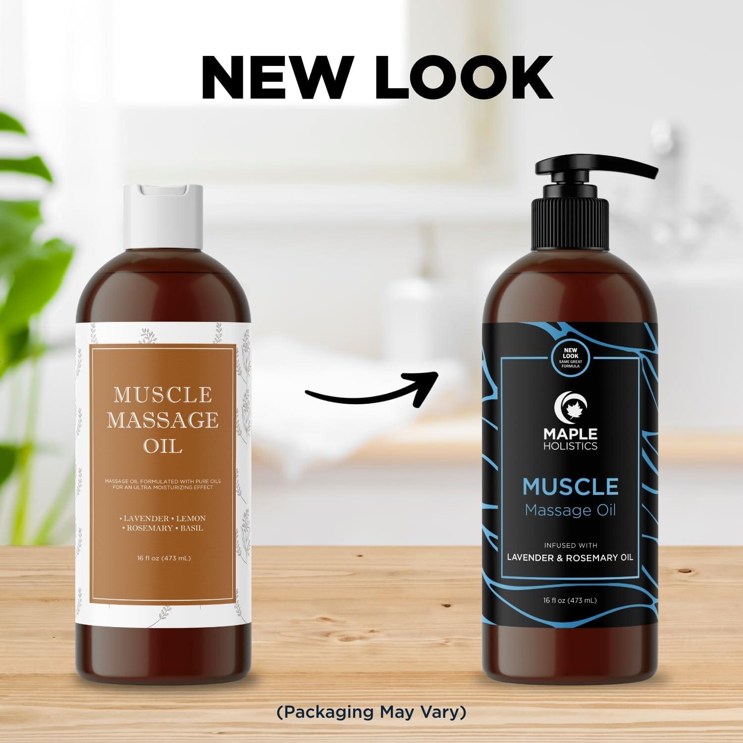 image:imageCalming Massage Oil for Massage Therapy Home Spa Full Body Massage Oil for Sore Muscles for Pro or Home Use with Moisturizing Sweet Almond Oil and Lavender Essential Oil Non Greasy or StainingHerbal Citrus