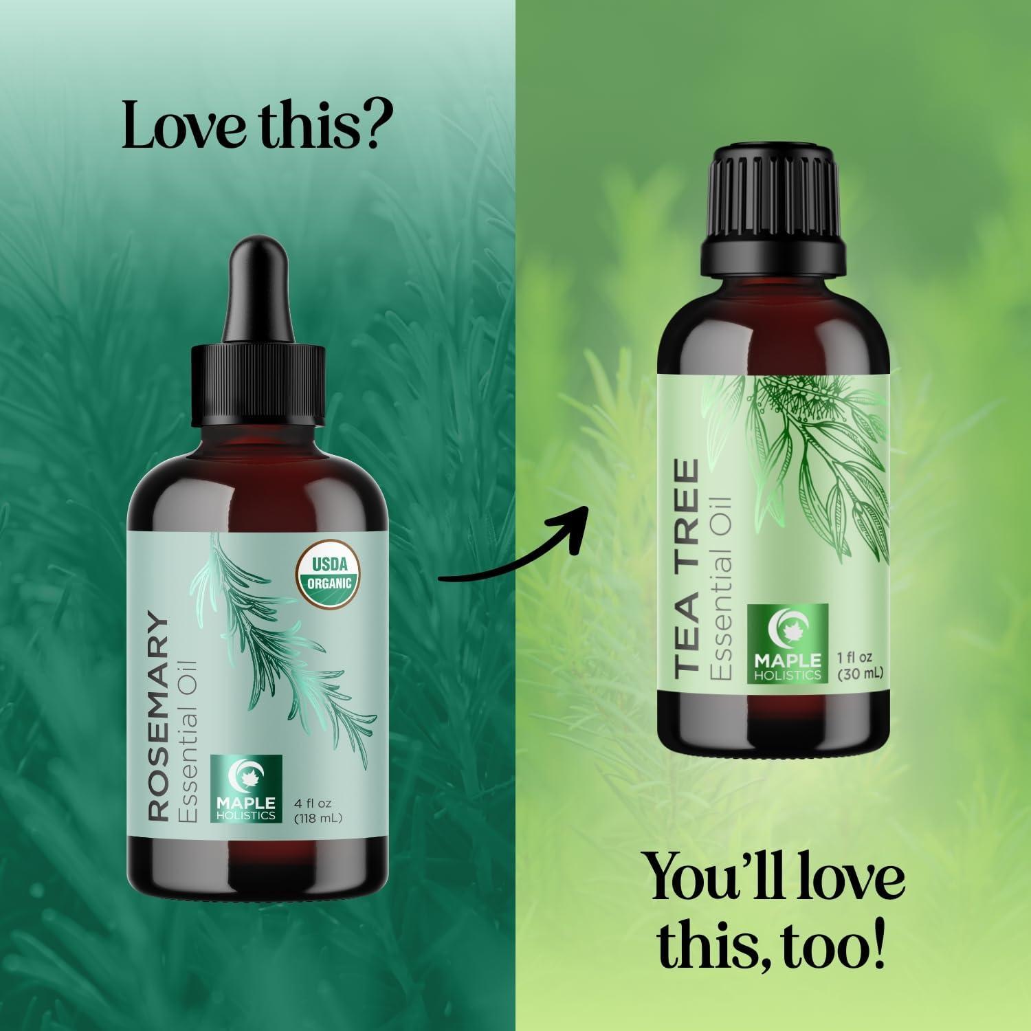 image:imageCertified Organic Rosemary Oil for Hair Pure USDA Organic Rosemary Essential Oil for Hair Skin and Nails Plus Aromatherapy Oil for Dry Scalp Treatment and Enhanced Volume and ShineRosemary