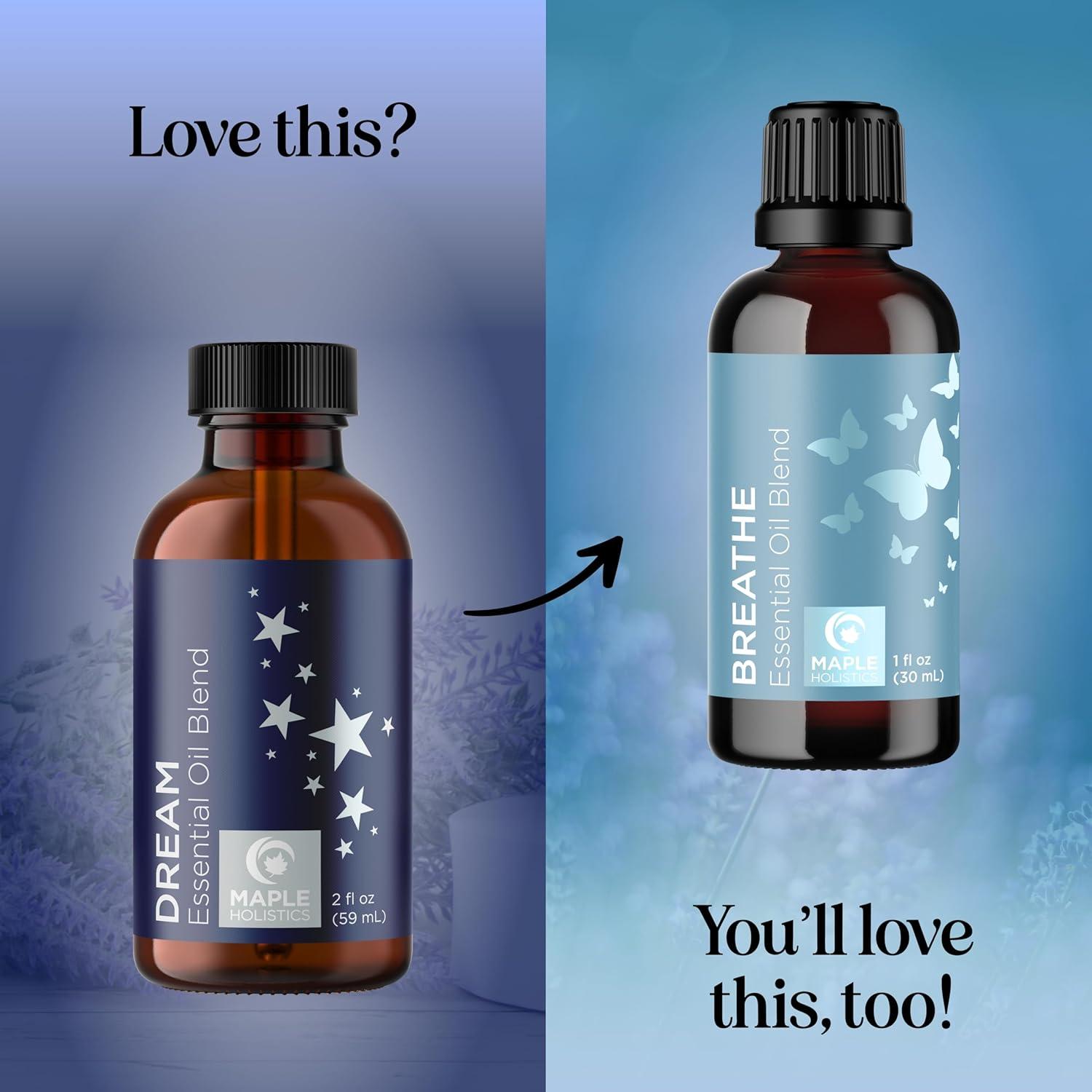 image:imageClarify Headache Essential Oil Blend Aromatherapy Blend Essential Oils for Diffusers for Home and Travel for Tension Headaches and Fogginess with Refreshing Peppermint Rosemary and Lavender OilsDream