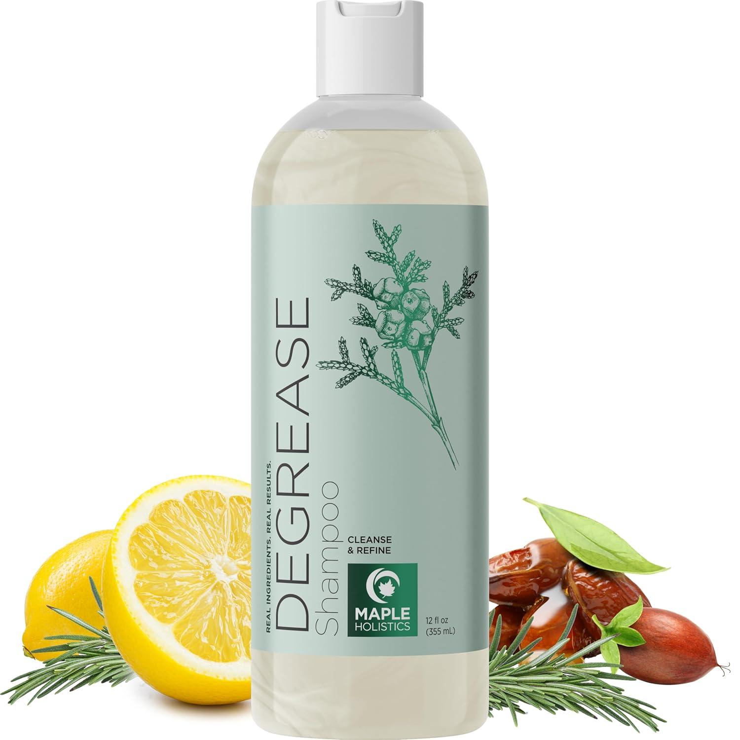 image:imageClarifying Shampoo for Oily Hair and Scalp Deep Cleansing Shampoo Build Up Remover with Rosemary Oil Degrease Shampoo for Greasy Hair amp Scalp Vegan Color Safe Sulfate amp Paraben Free 2 PackLemon Oil
