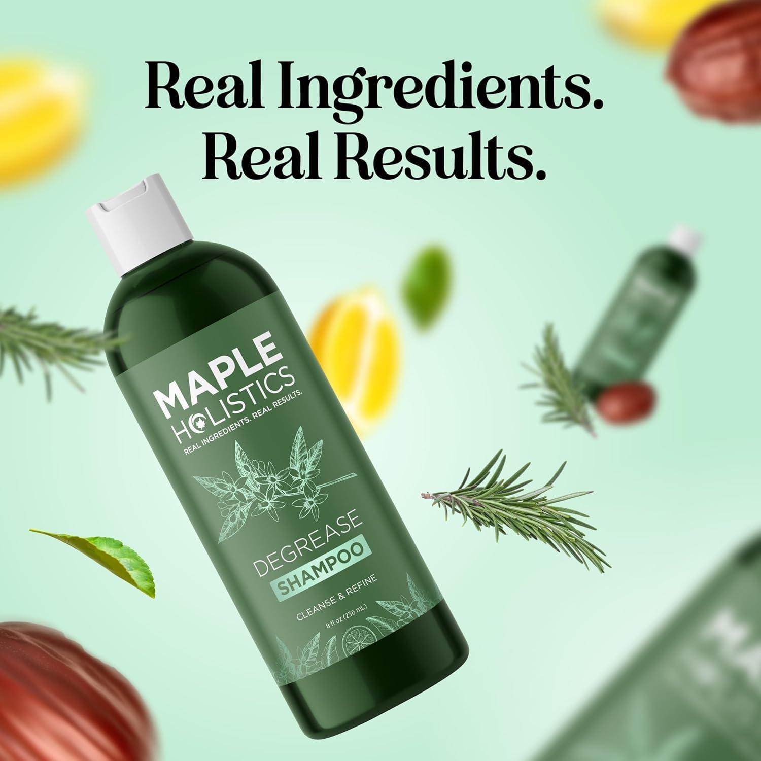 image:imageClarifying Shampoo for Oily Hair and Scalp Deep Cleansing Shampoo Build Up Remover with Rosemary Oil Degrease Shampoo for Greasy Hair amp Scalp Vegan Color Safe Sulfate amp Paraben Free 2 PackLemon Oil