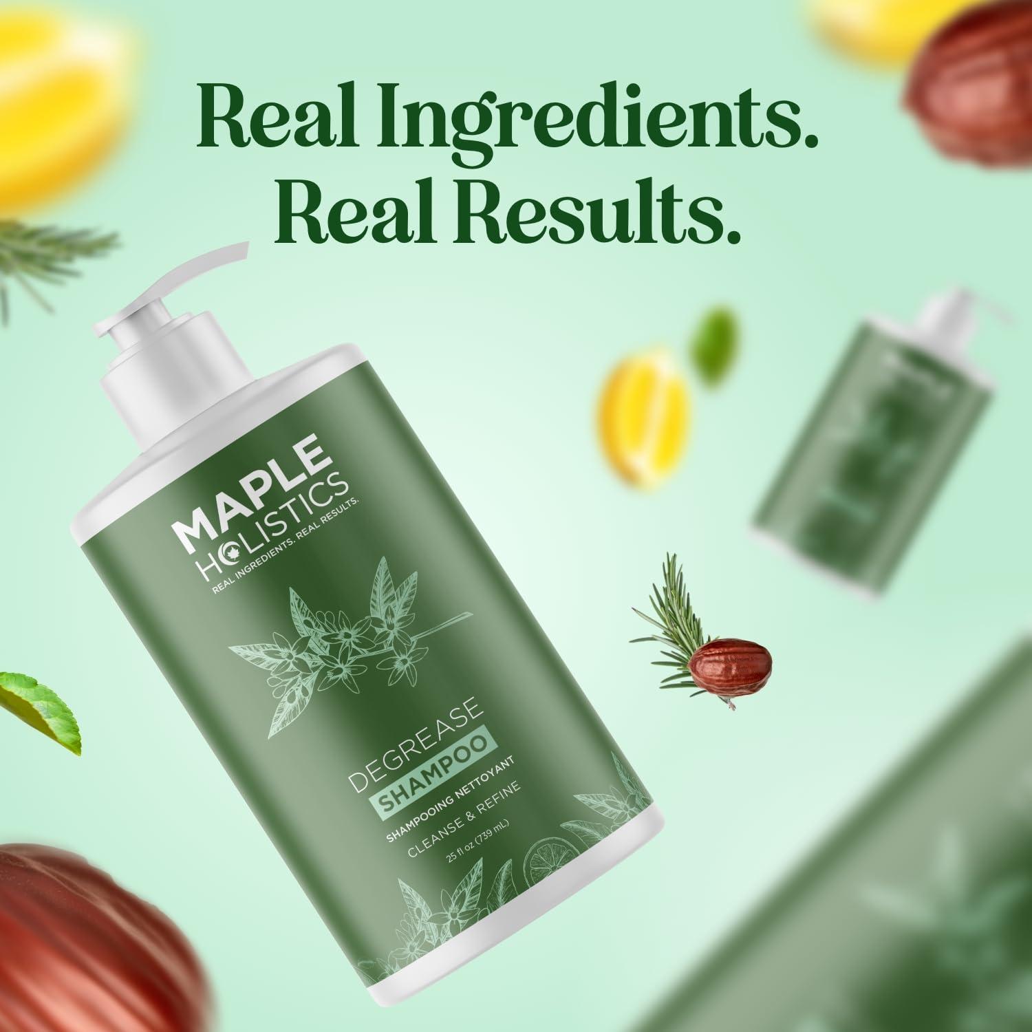 image:imageClarifying Shampoo for Oily Hair and Scalp Deep Cleansing Shampoo Build Up Remover with Rosemary Oil Degrease Shampoo for Greasy Hair amp Scalp Vegan Color Safe Sulfate amp Paraben Free 2 PackCitrus