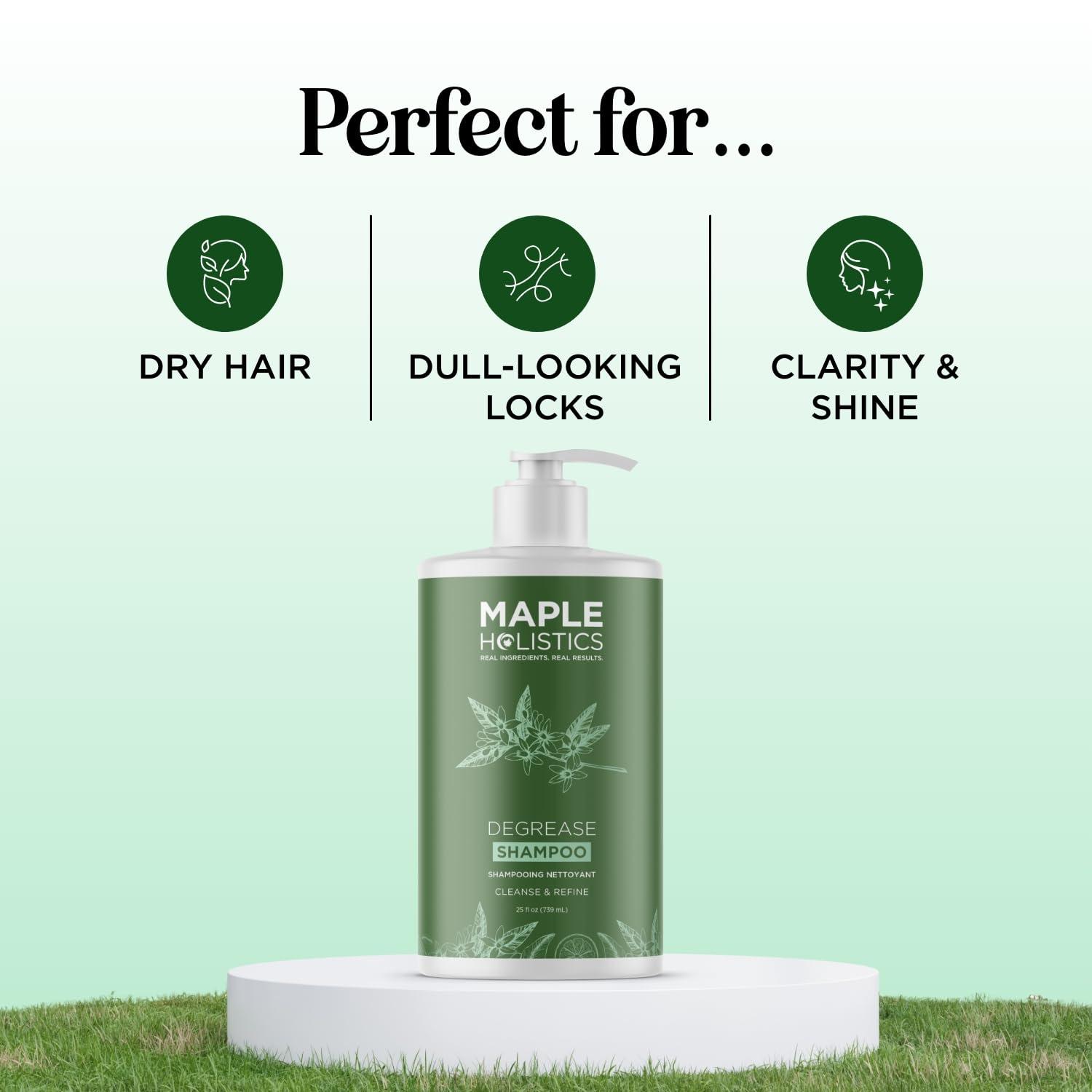 image:imageClarifying Shampoo for Oily Hair and Scalp Deep Cleansing Shampoo Build Up Remover with Rosemary Oil Degrease Shampoo for Greasy Hair amp Scalp Vegan Color Safe Sulfate amp Paraben Free 2 PackCitrus