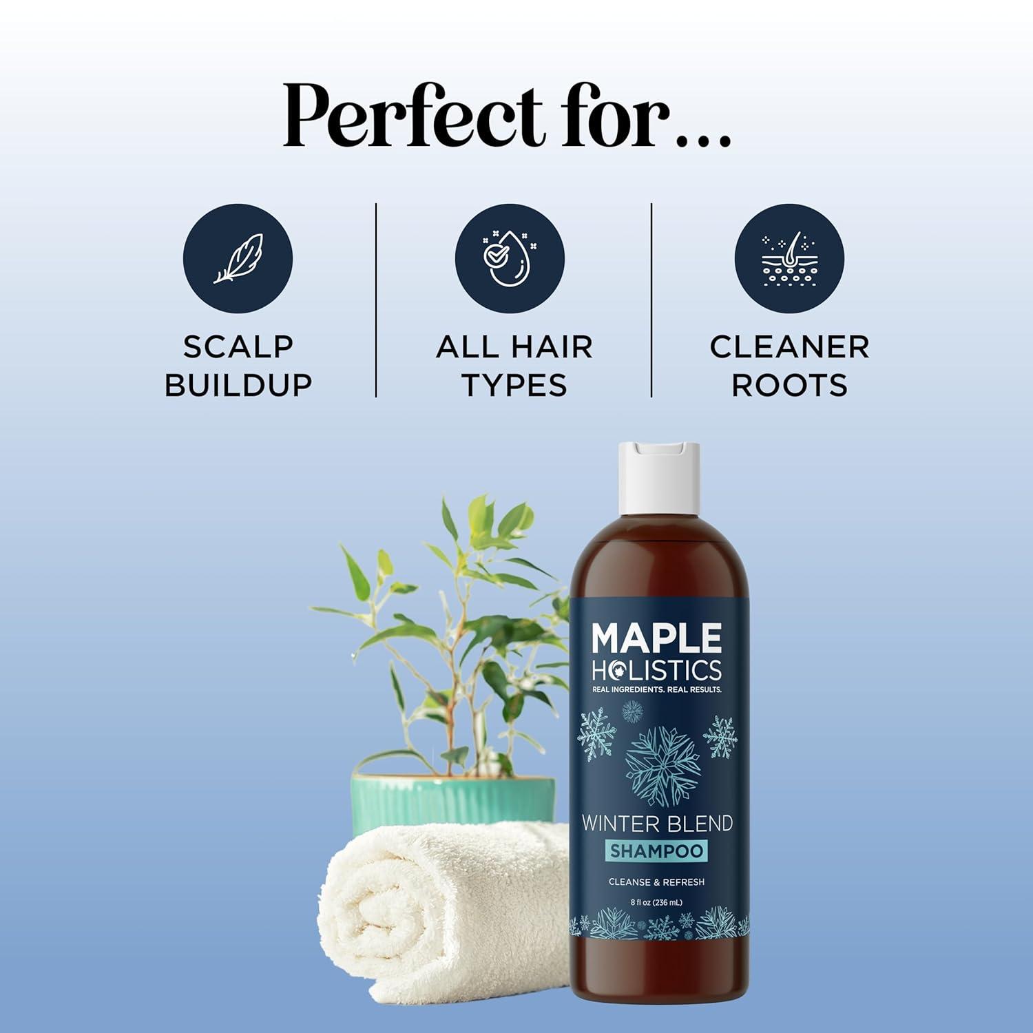 image:imageCleansing Shampoo for Dry Scalp Care Cedarwood and Rosemary Shampoo for Men and Flaky Scalp Moisturizer with Tea Tree Oil for Oily Scalp Deep Clarifying Shampoo for Build Up with Rosemary OilMint