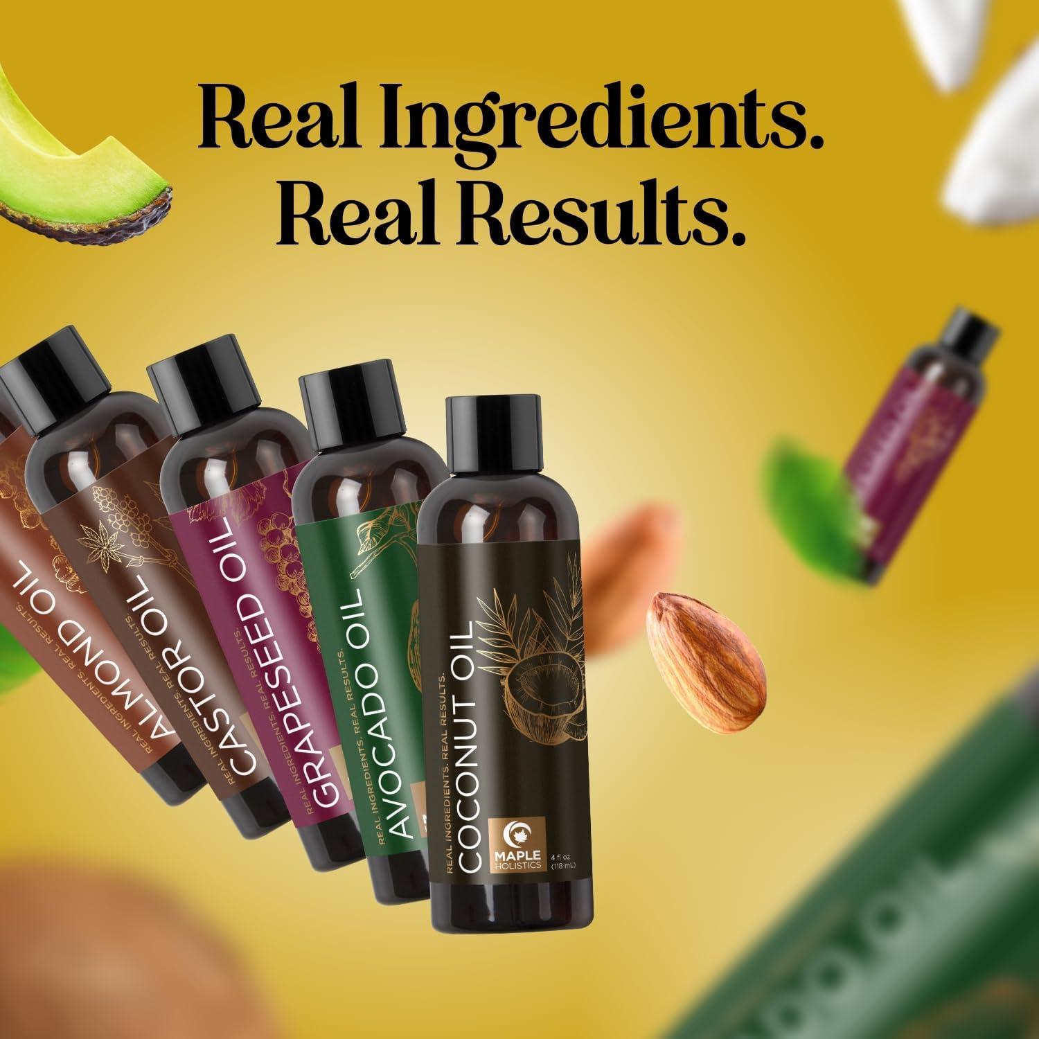 image:imageCold Pressed Sweet Almond Oil Pure Sweet Almond Oil for Skin Care and Moisturizing Body Oil for Men and Women Carrier Oil for Essential Oils Mixing for Hair Skin and Nails DIY Beauty Products 16ozCarrier Oil Set
