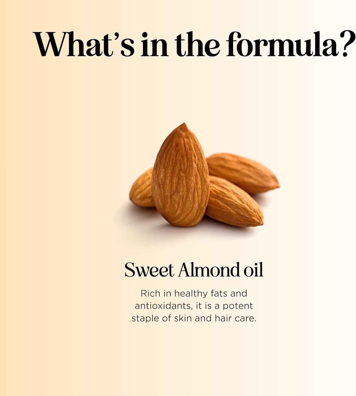 image:imageCold Pressed Sweet Almond Oil Pure Sweet Almond Oil for Skin Care and Moisturizing Body Oil for Men and Women Carrier Oil for Essential Oils Mixing for Hair Skin and Nails DIY Beauty Products 16ozAlmond