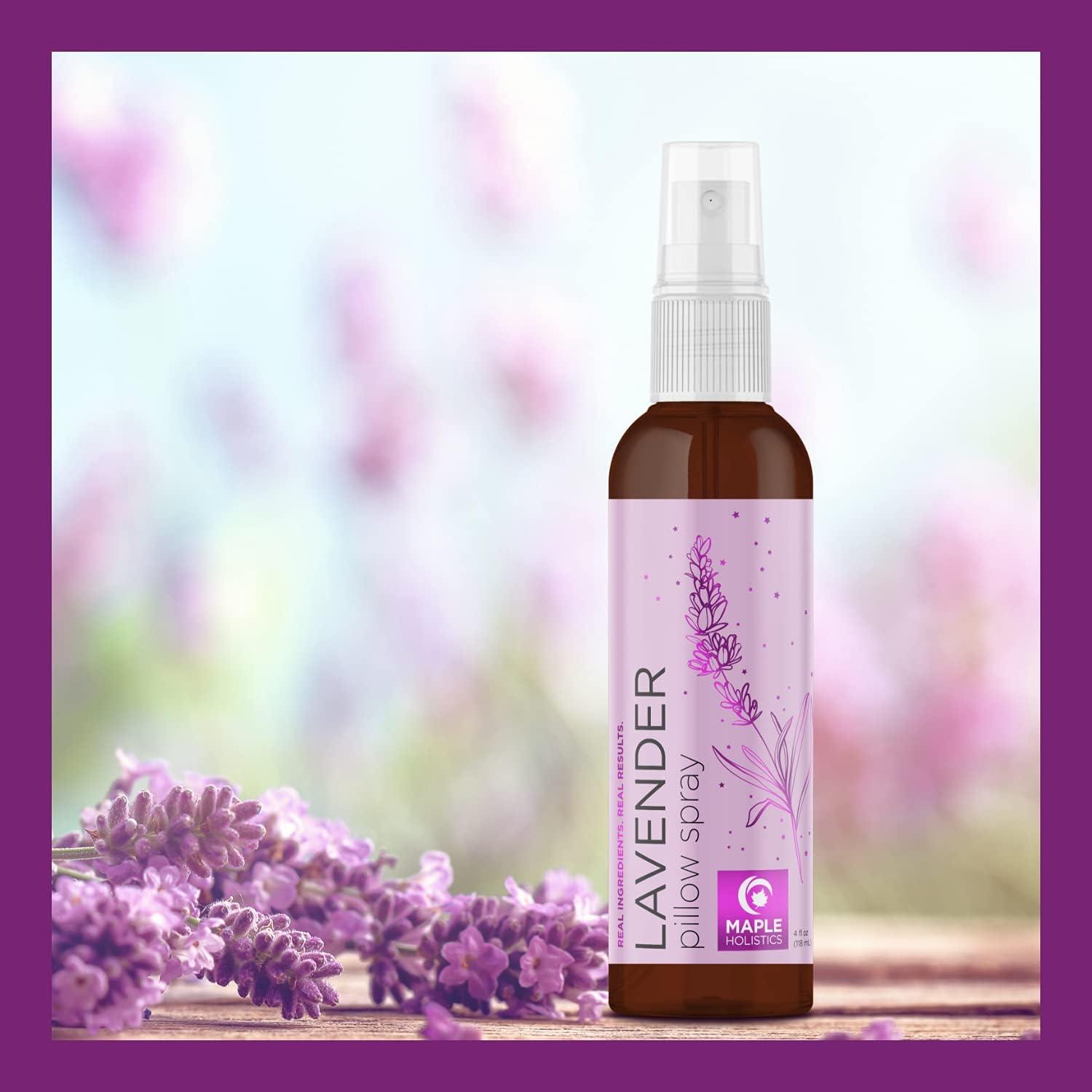 image:imageLavender Sleep Spray for Pillows and Linen Nighttime Linen Spray for Bedding with Chamomile and Lavender Pillow Spray for Sleeping and Relaxation Sleep Essential Oil Room Spray and Pillow Mist