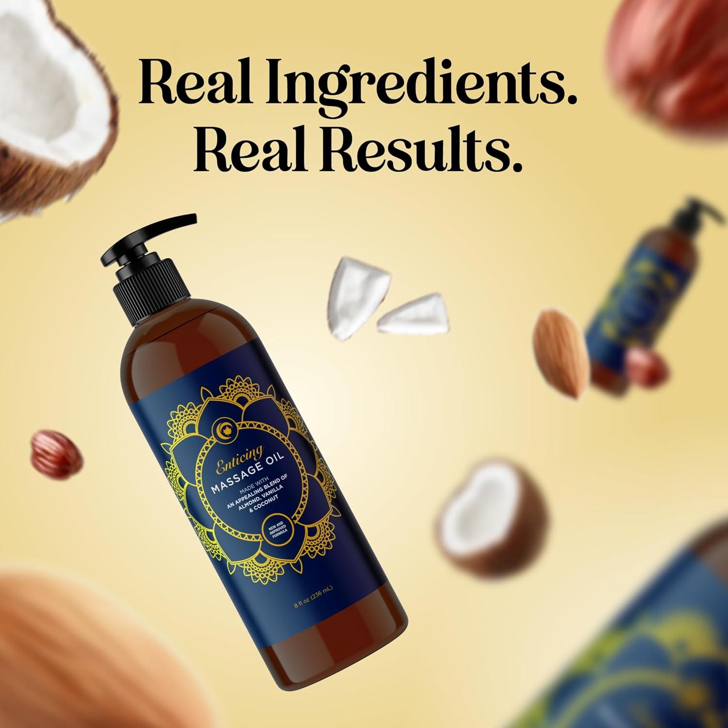 image:imageLuxurious Vanilla Massage Oil for Couples Easy Glide Non Greasy Sweet Vanilla Sensual Massage Oils for Date Night with Silky Smooth Sweet Almond Oil Coconut and Jojoba Vegan Non GMO amp Gluten FreeVanilla