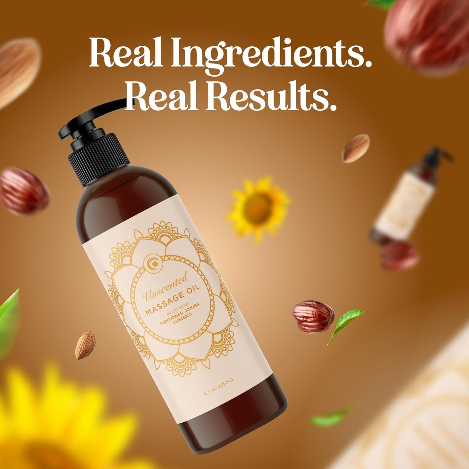 image:imageLuxurious Vanilla Massage Oil for Couples Easy Glide Non Greasy Sweet Vanilla Sensual Massage Oils for Date Night with Silky Smooth Sweet Almond Oil Coconut and Jojoba Vegan Non GMO amp Gluten FreeUnscented