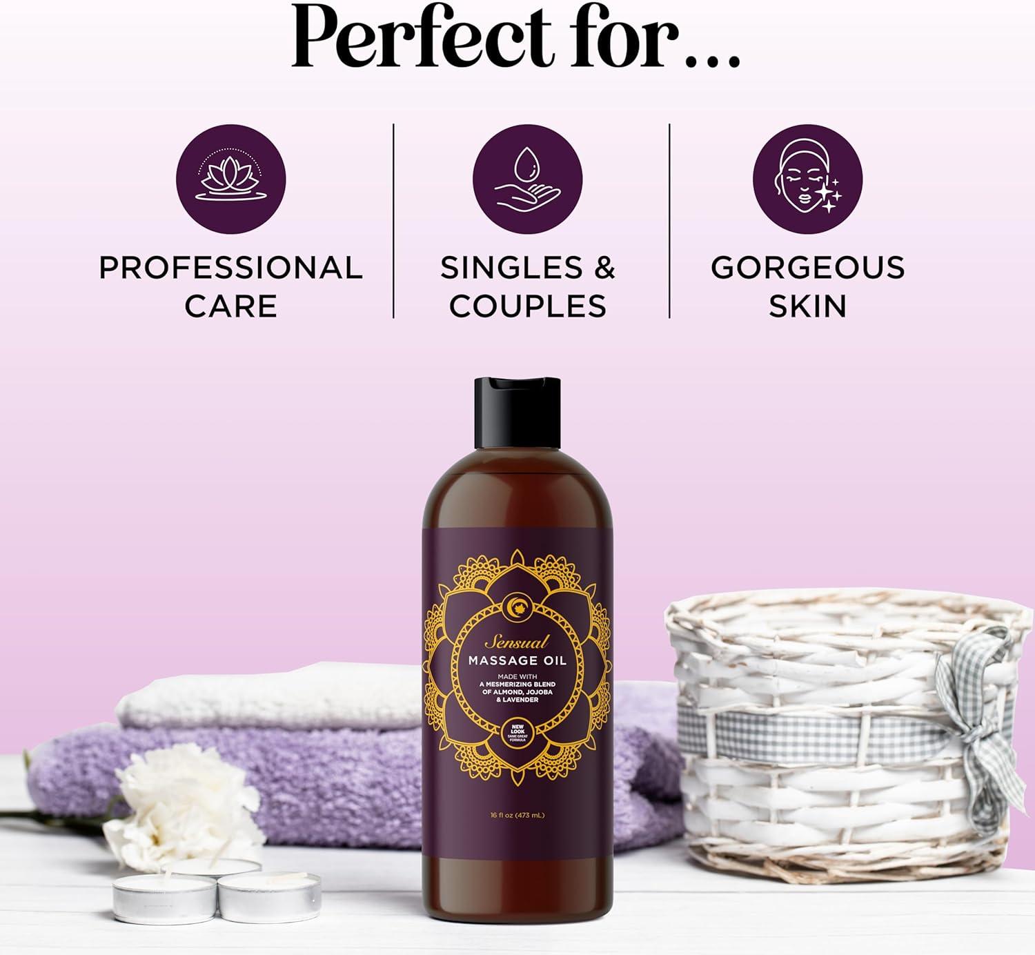 image:imageLuxurious Vanilla Massage Oil for Couples Easy Glide Non Greasy Sweet Vanilla Sensual Massage Oils for Date Night with Silky Smooth Sweet Almond Oil Coconut and Jojoba Vegan Non GMO amp Gluten FreeLavender