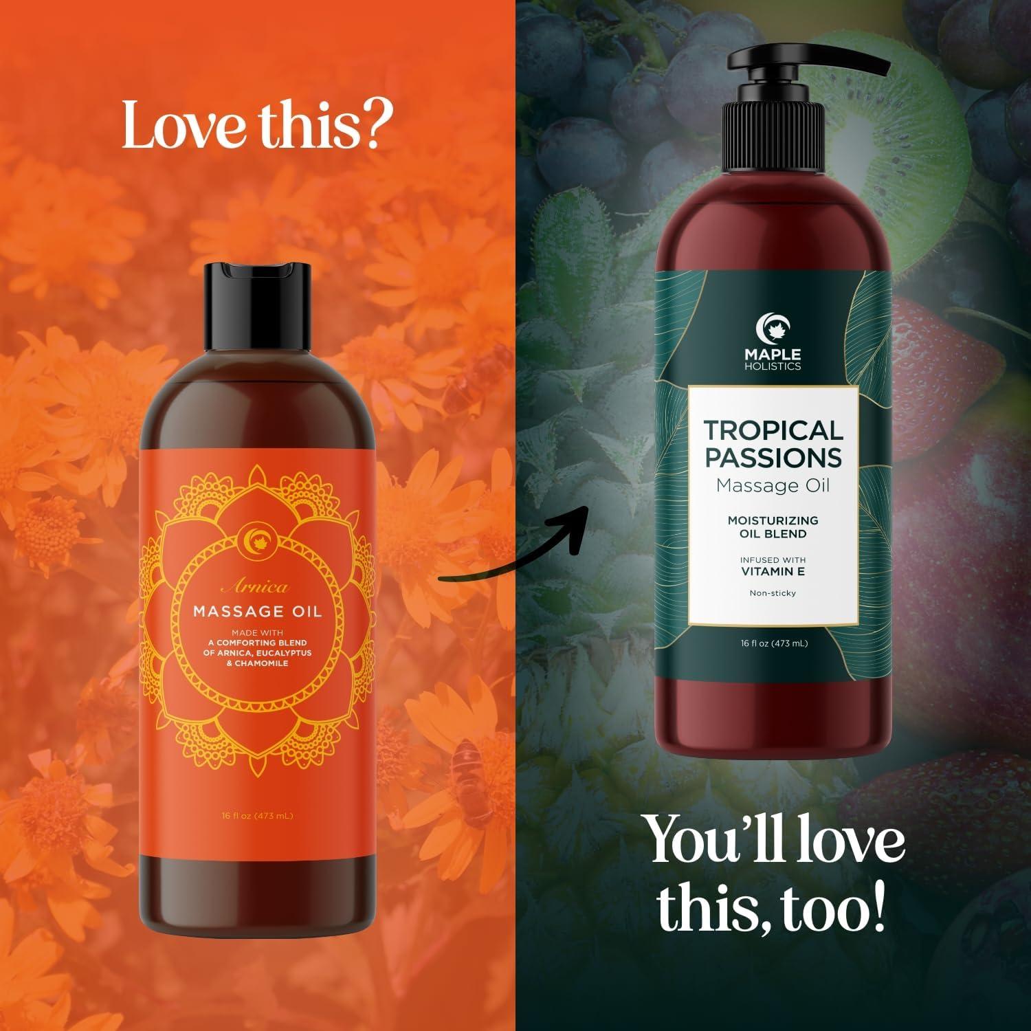 image:imageLuxurious Vanilla Massage Oil for Couples Easy Glide Non Greasy Sweet Vanilla Sensual Massage Oils for Date Night with Silky Smooth Sweet Almond Oil Coconut and Jojoba Vegan Non GMO amp Gluten FreeArnica