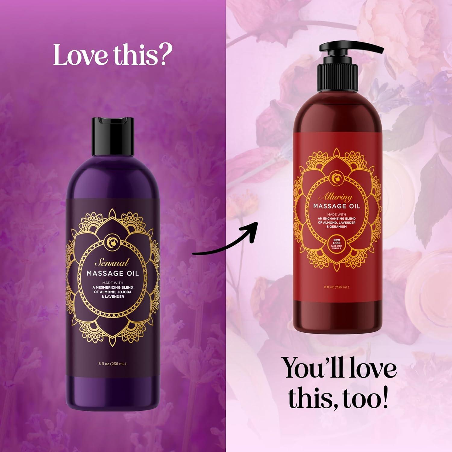 image:imageLuxurious Vanilla Massage Oil for Couples Easy Glide Non Greasy Sweet Vanilla Sensual Massage Oils for Date Night with Silky Smooth Sweet Almond Oil Coconut and Jojoba Vegan Non GMO amp Gluten FreeLavender