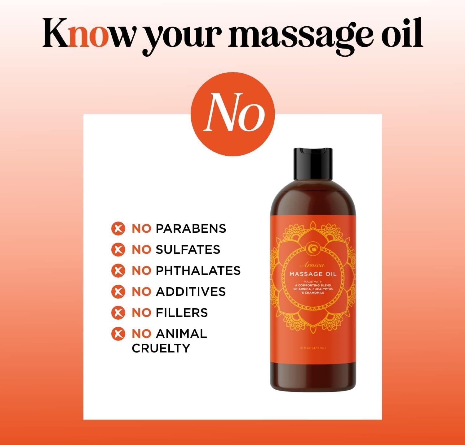 image:imageLuxurious Vanilla Massage Oil for Couples Easy Glide Non Greasy Sweet Vanilla Sensual Massage Oils for Date Night with Silky Smooth Sweet Almond Oil Coconut and Jojoba Vegan Non GMO amp Gluten FreeArnica