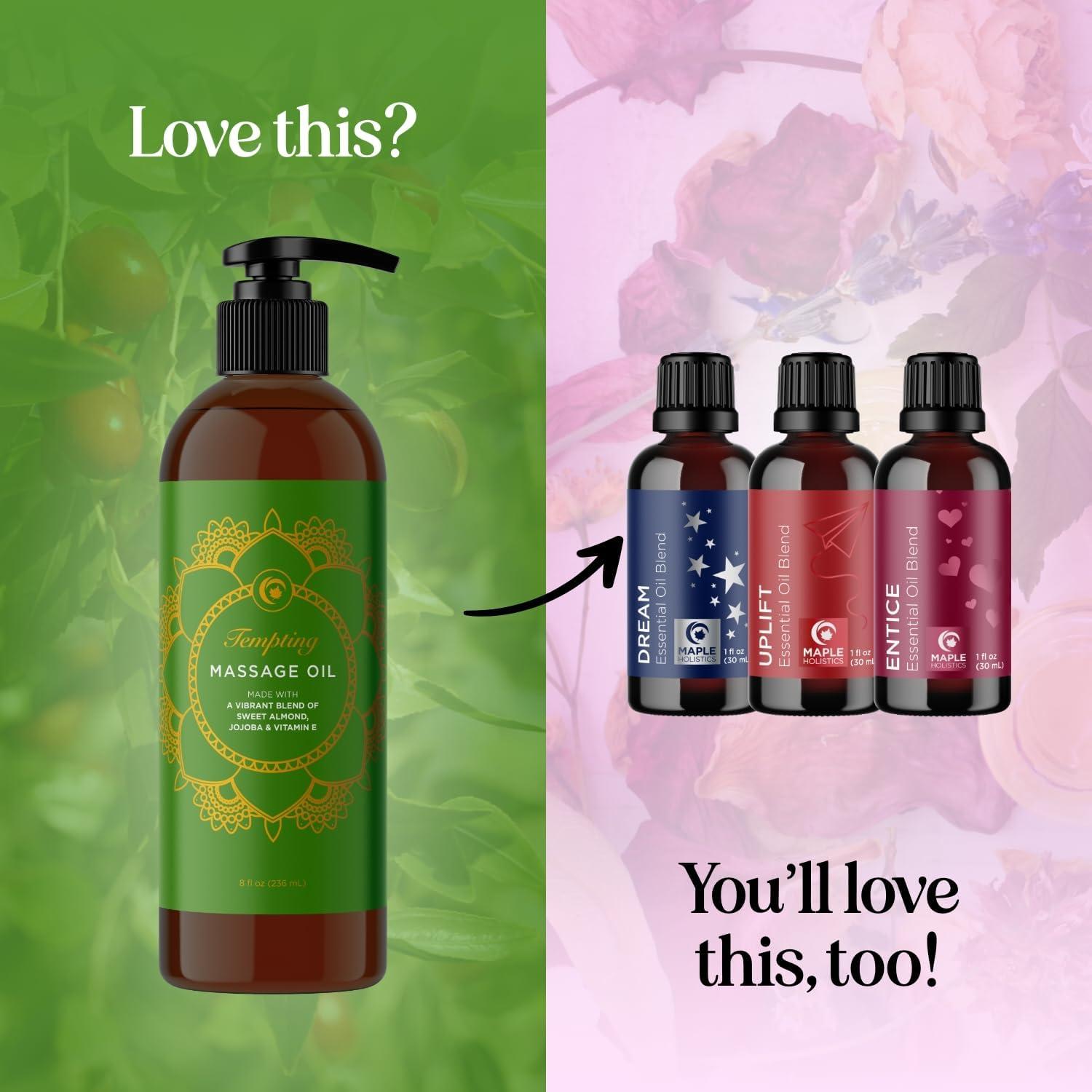 image:imageLuxurious Vanilla Massage Oil for Couples Easy Glide Non Greasy Sweet Vanilla Sensual Massage Oils for Date Night with Silky Smooth Sweet Almond Oil Coconut and Jojoba Vegan Non GMO amp Gluten FreeTropical