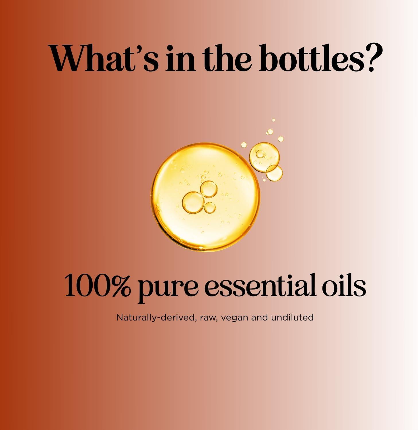image:imageMint Essential Oil Blend for Diffuser Refreshing Mint Oil Diffuser Essential Oils with Cooling Peppermint Spearmint Bergamot and Eucalyptus Oils Pure Aromatherapy Oils for DiffuserVariety Set