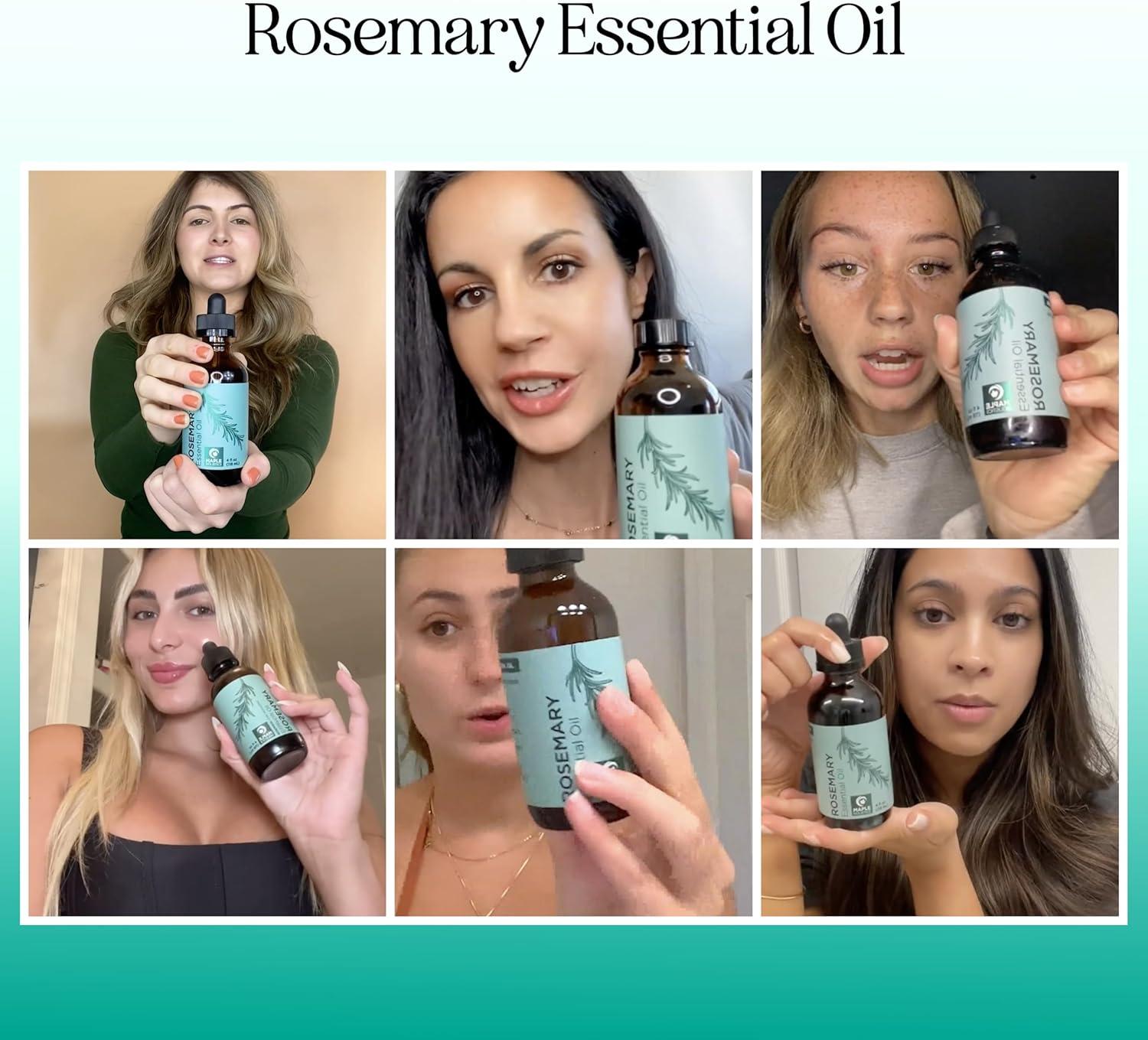 image:imageMint Essential Oil Blend for Diffuser Refreshing Mint Oil Diffuser Essential Oils with Cooling Peppermint Spearmint Bergamot and Eucalyptus Oils Pure Aromatherapy Oils for DiffuserRosemary