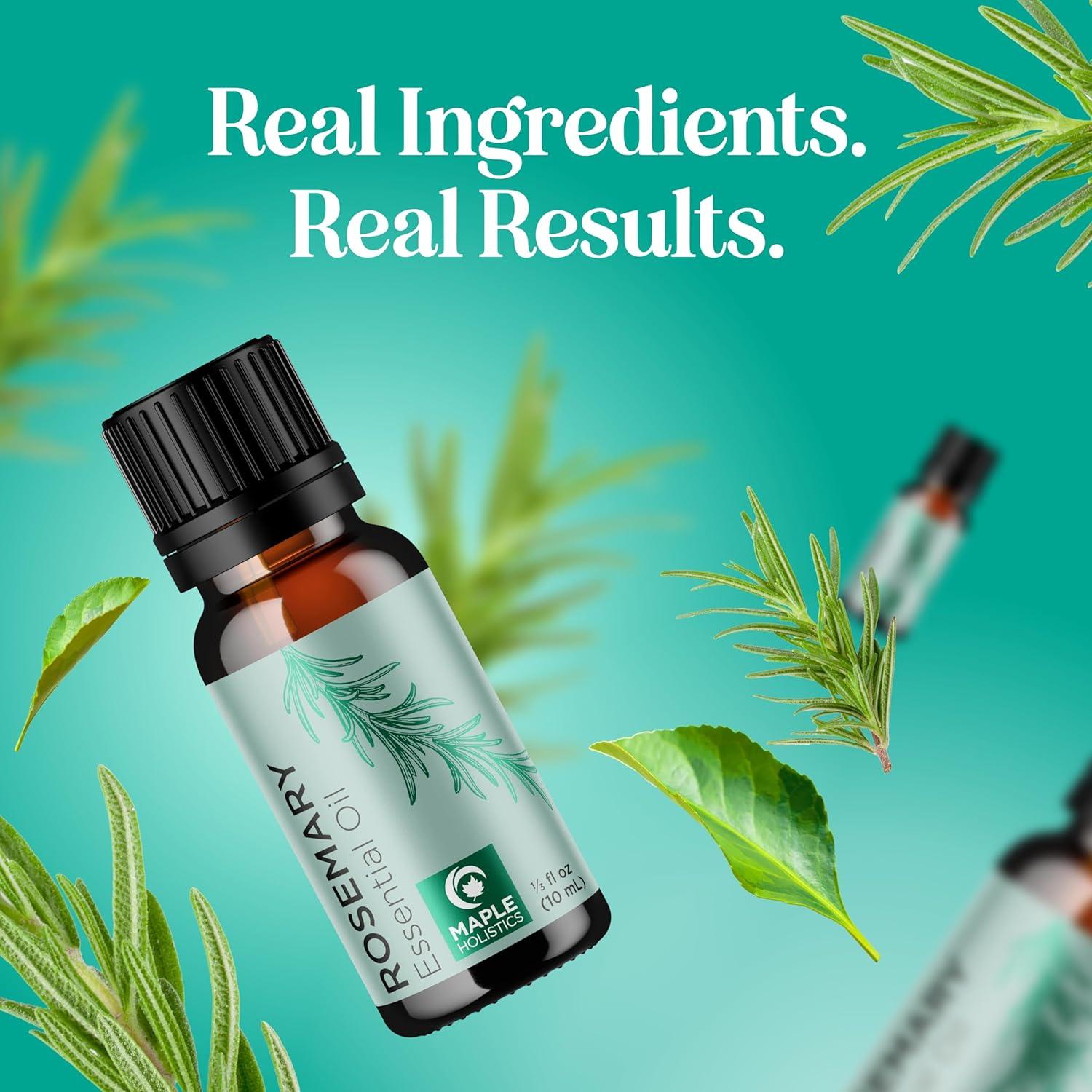 image:imageMint Essential Oil Blend for Diffuser Refreshing Mint Oil Diffuser Essential Oils with Cooling Peppermint Spearmint Bergamot and Eucalyptus Oils Pure Aromatherapy Oils for DiffuserRosemary