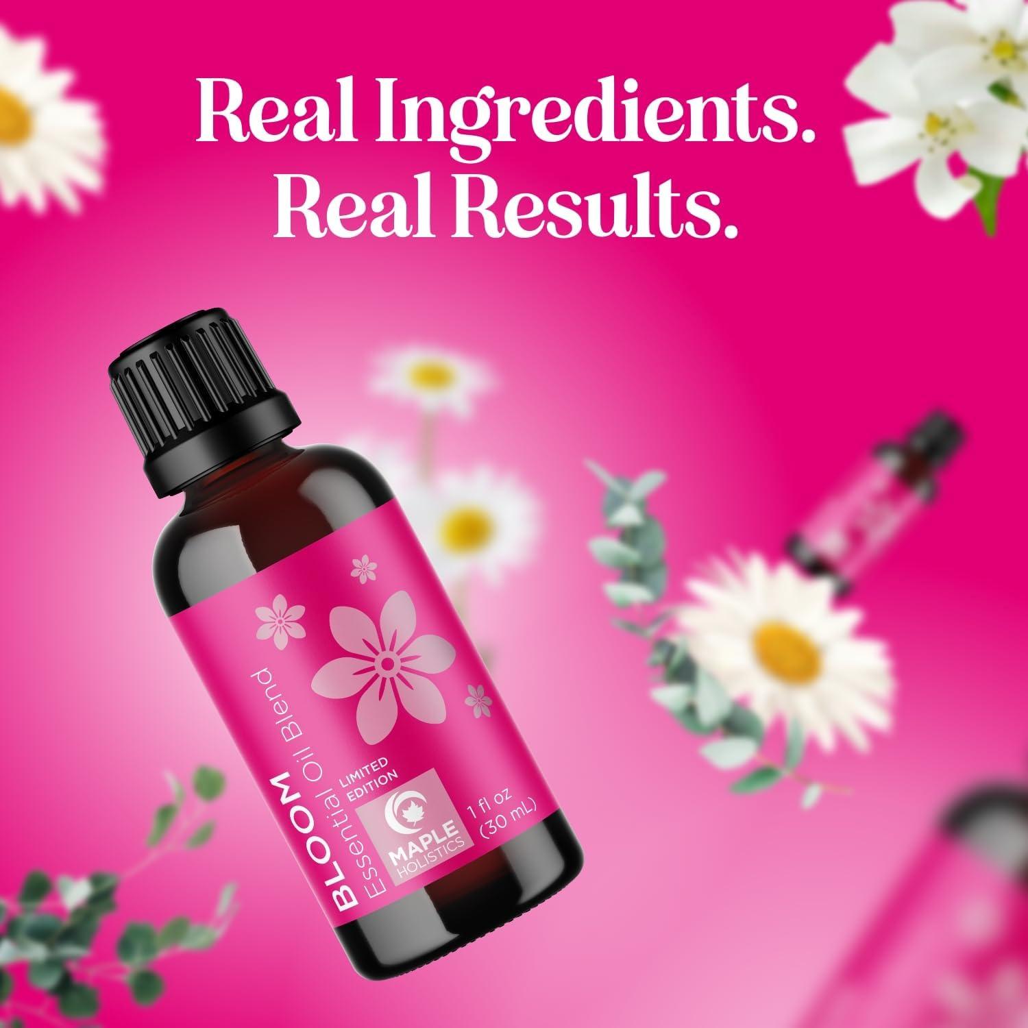 image:imageMint Essential Oil Blend for Diffuser Refreshing Mint Oil Diffuser Essential Oils with Cooling Peppermint Spearmint Bergamot and Eucalyptus Oils Pure Aromatherapy Oils for DiffuserFloral