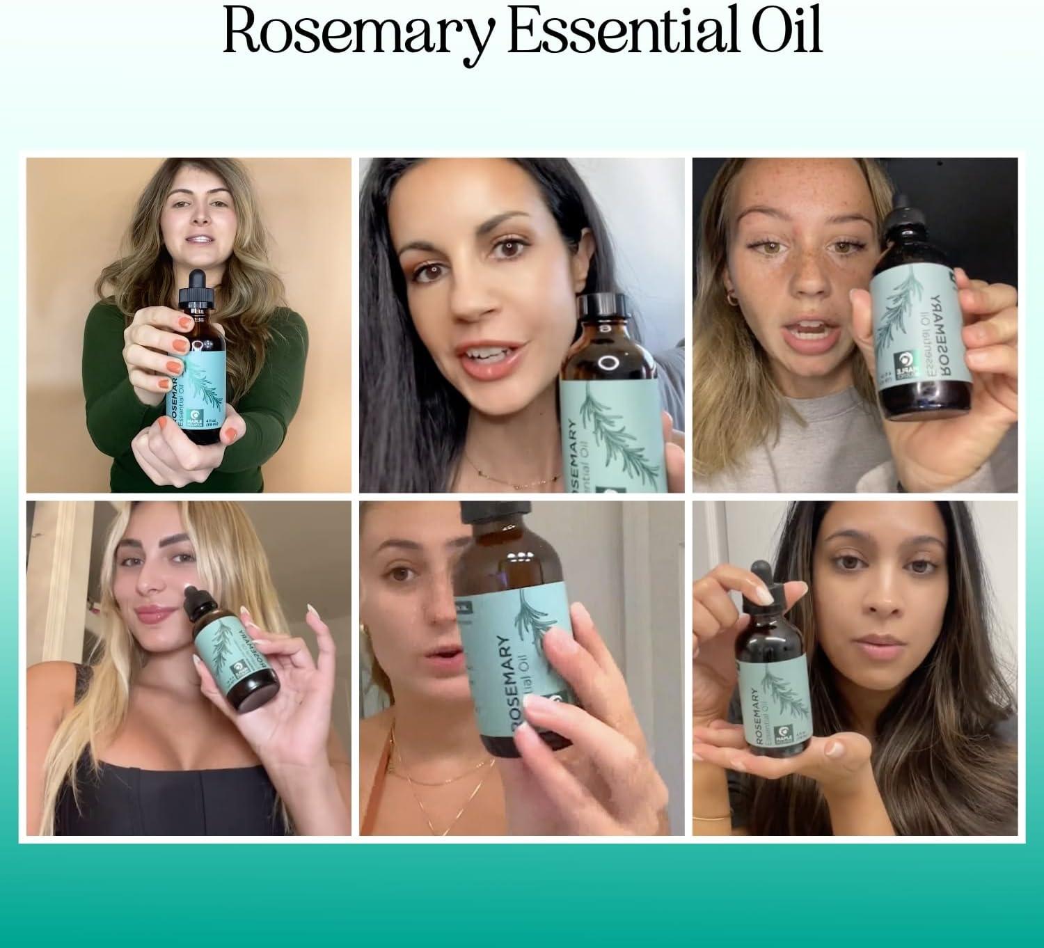 image:imageMint Essential Oil Blend for Diffuser Refreshing Mint Oil Diffuser Essential Oils with Cooling Peppermint Spearmint Bergamot and Eucalyptus Oils Pure Aromatherapy Oils for DiffuserRosemary
