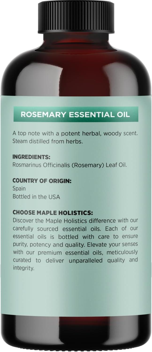 image:imageMint Essential Oil Blend for Diffuser Refreshing Mint Oil Diffuser Essential Oils with Cooling Peppermint Spearmint Bergamot and Eucalyptus Oils Pure Aromatherapy Oils for DiffuserRosemary