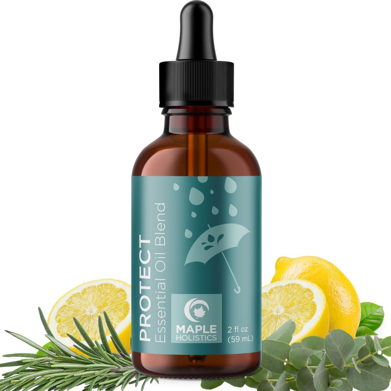 image:imageMint Essential Oil Blend for Diffuser Refreshing Mint Oil Diffuser Essential Oils with Cooling Peppermint Spearmint Bergamot and Eucalyptus Oils Pure Aromatherapy Oils for DiffuserProtect