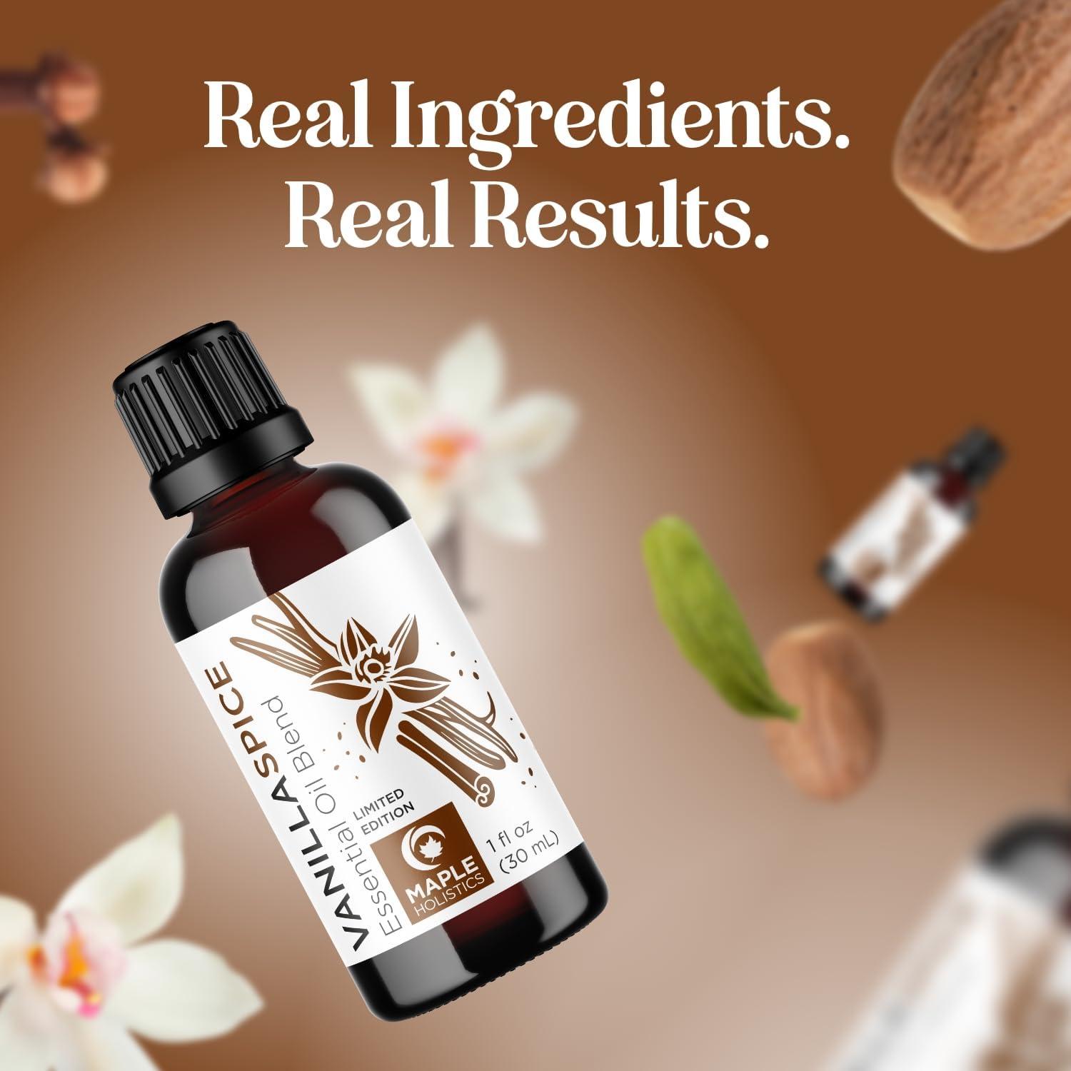 image:imageMint Essential Oil Blend for Diffuser Refreshing Mint Oil Diffuser Essential Oils with Cooling Peppermint Spearmint Bergamot and Eucalyptus Oils Pure Aromatherapy Oils for DiffuserVanilla