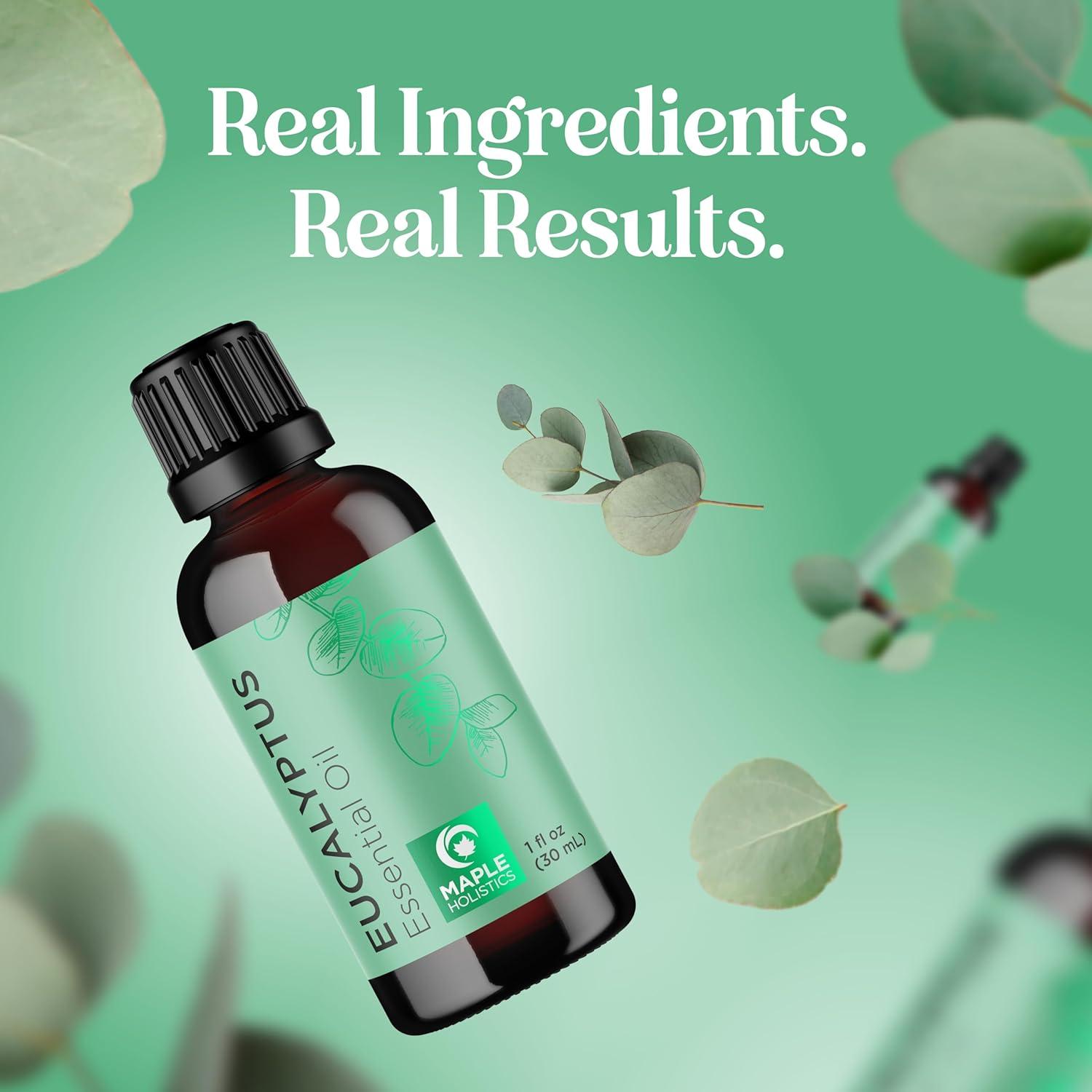 image:imageMint Essential Oil Blend for Diffuser Refreshing Mint Oil Diffuser Essential Oils with Cooling Peppermint Spearmint Bergamot and Eucalyptus Oils Pure Aromatherapy Oils for DiffuserEucalyptus