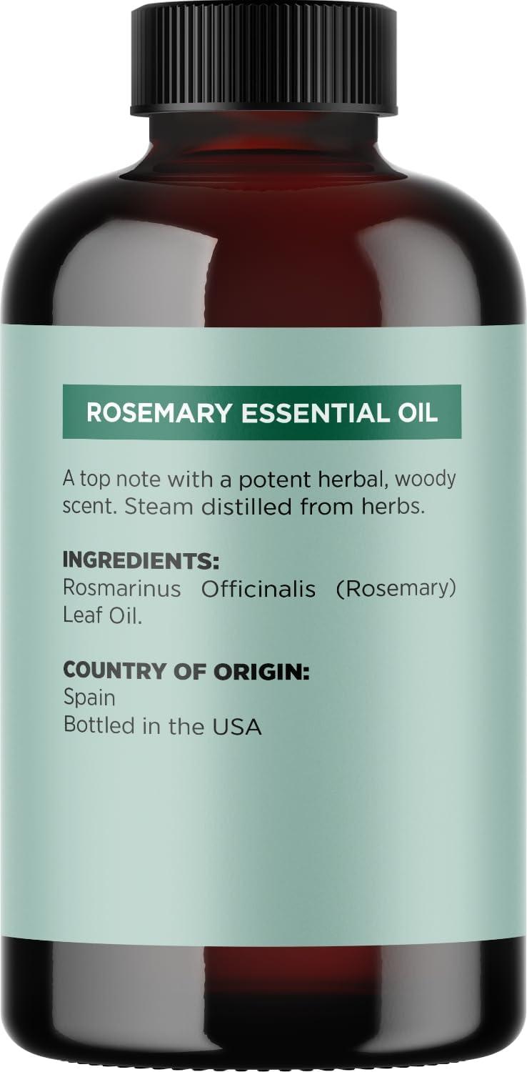 image:imageMint Essential Oil Blend for Diffuser Refreshing Mint Oil Diffuser Essential Oils with Cooling Peppermint Spearmint Bergamot and Eucalyptus Oils Pure Aromatherapy Oils for DiffuserRosemary