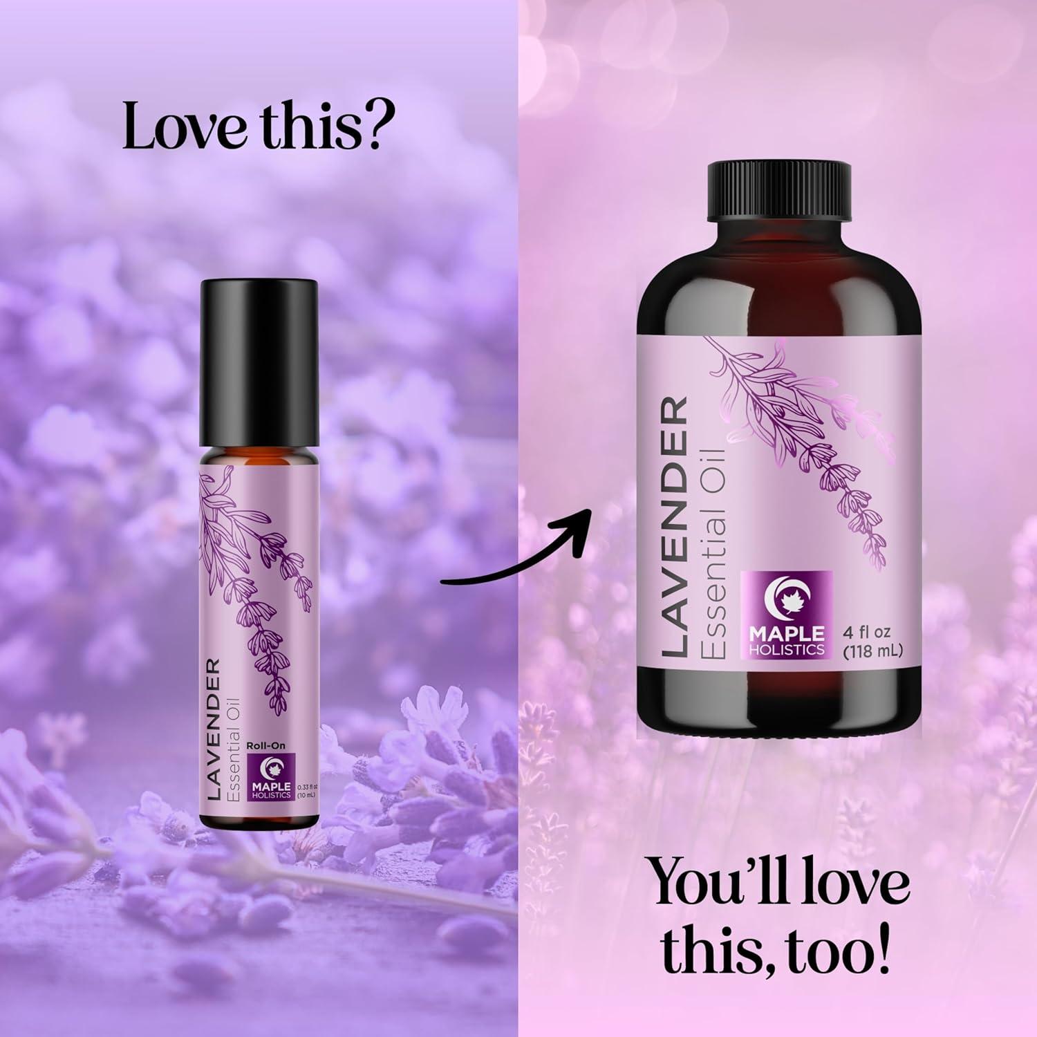 image:imagePeppermint Oil Roll on Pure Peppermint Rollerball Essential Oil Aromatherapy Stick for Headaches Natural Travel Essential and Pregnancy Must Have for Headaches Energy amp Focus Support 2 PackLavender
