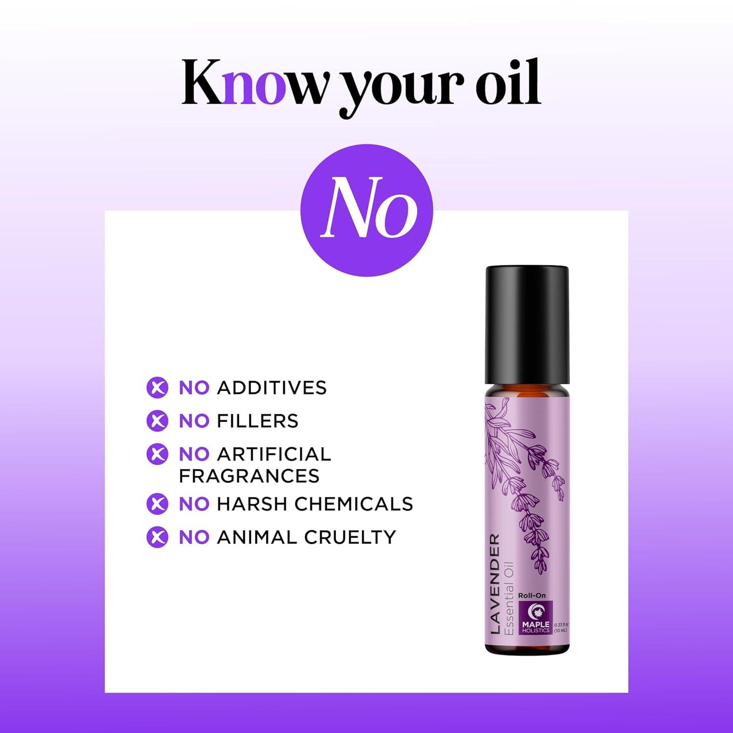 image:imagePeppermint Oil Roll on Pure Peppermint Rollerball Essential Oil Aromatherapy Stick for Headaches Natural Travel Essential and Pregnancy Must Have for Headaches Energy amp Focus Support 2 PackLavender