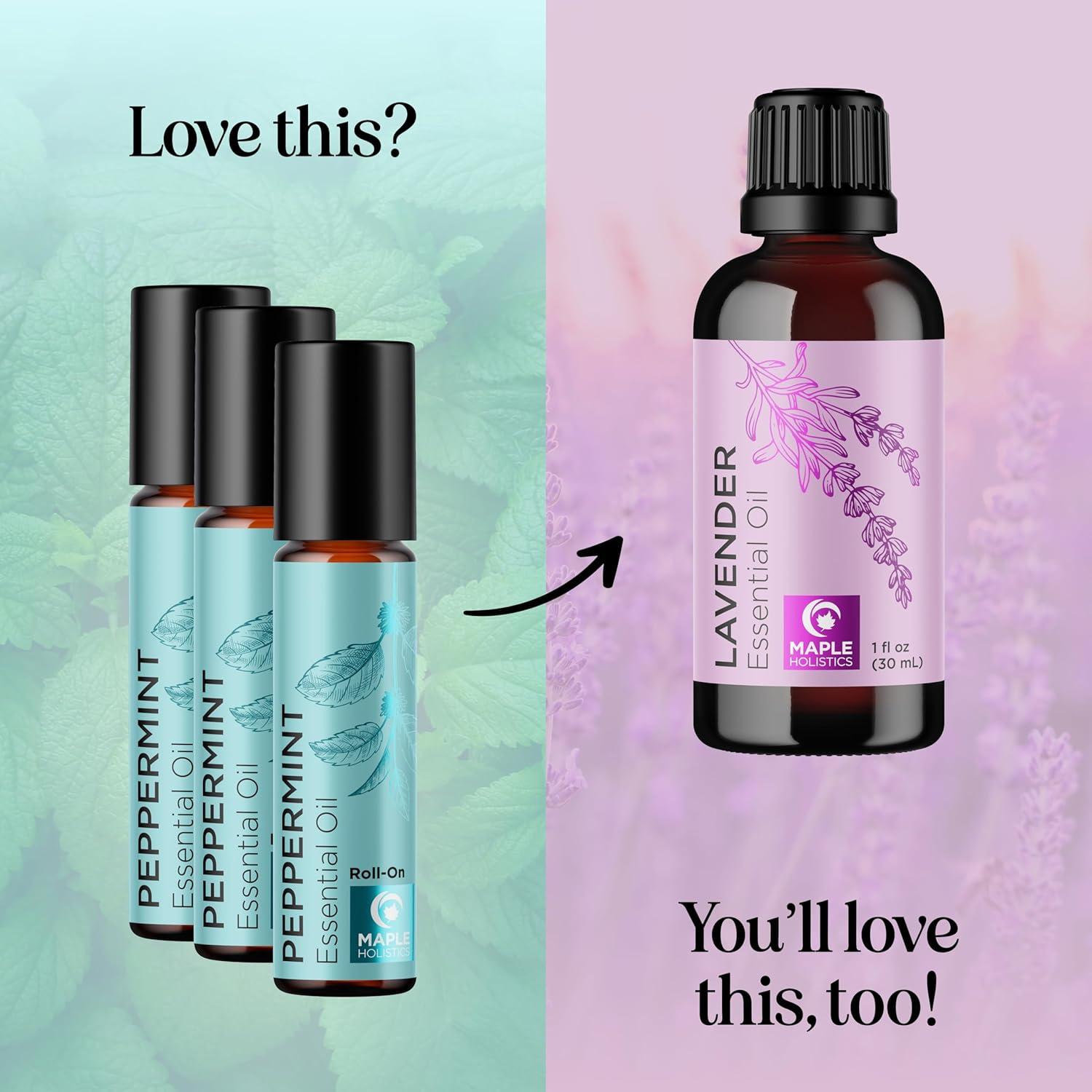 image:imagePeppermint Oil Roll on Pure Peppermint Rollerball Essential Oil Aromatherapy Stick for Headaches Natural Travel Essential and Pregnancy Must Have for Headaches Energy amp Focus Support 2 PackPeppermint