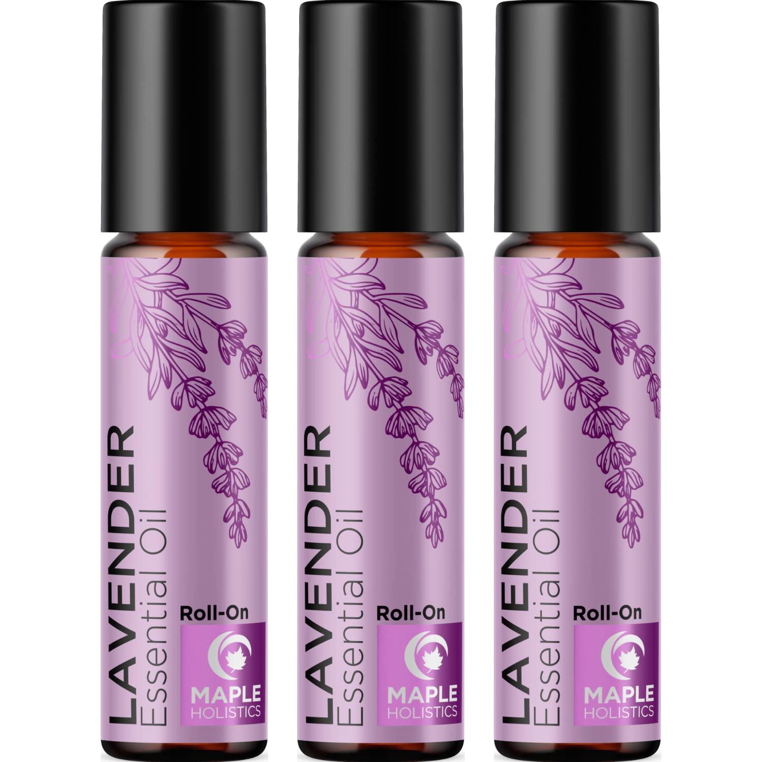 image:imagePeppermint Oil Roll on Pure Peppermint Rollerball Essential Oil Aromatherapy Stick for Headaches Natural Travel Essential and Pregnancy Must Have for Headaches Energy amp Focus Support 2 PackLavender