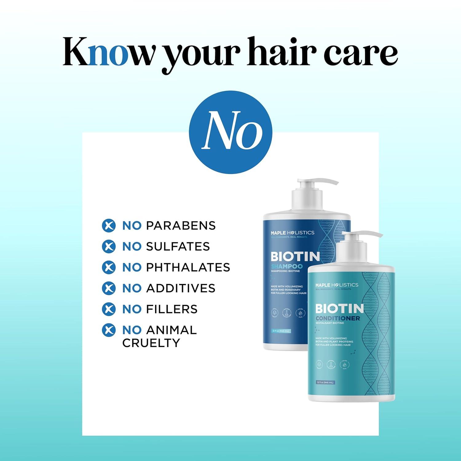 image:imageRosemary Biotin Shampoo and Conditioner Set Volumizing Shampoo and Conditioner for Thinning Hair for Women amp Men with Nourishing B Vitamins Color Safe Sulfate Paraben amp Silicone Free 8 Fl OzSandalwood