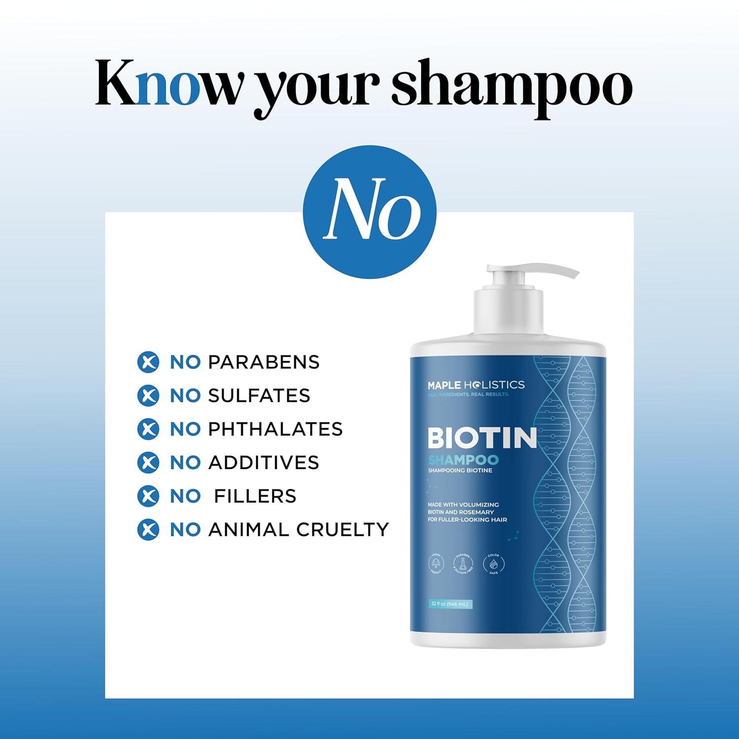 image:imageRosemary and Biotin Shampoo for Thinning Hair Vegan Volumizing Shampoo for Fine Hair with B Vitamins Argan Oil amp Tea Tree Essential Oil Paraben Silicone and Sulfate Free Vegan Formula 2 PackSandalwood