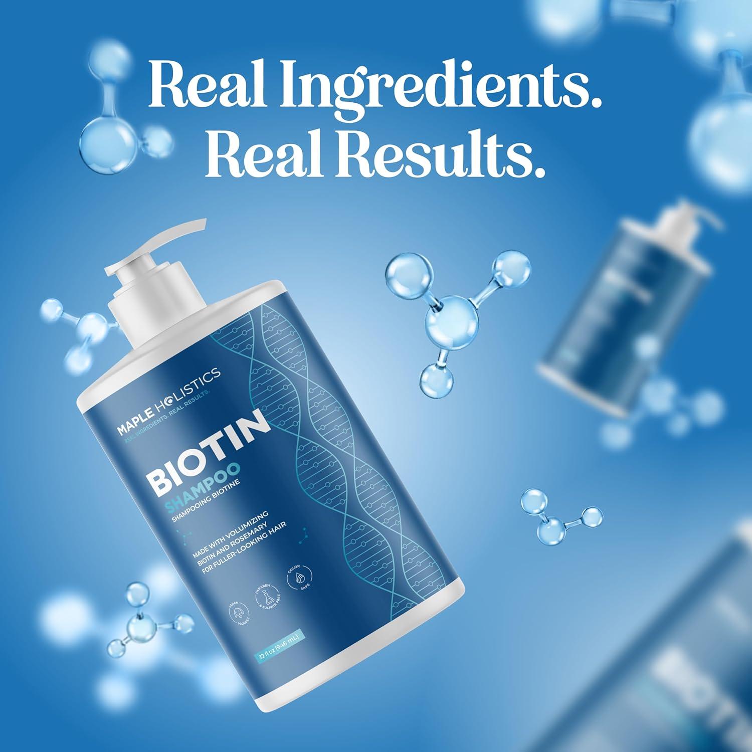 image:imageRosemary and Biotin Shampoo for Thinning Hair Vegan Volumizing Shampoo for Fine Hair with B Vitamins Argan Oil amp Tea Tree Essential Oil Paraben Silicone and Sulfate Free Vegan Formula 2 PackSandalwood