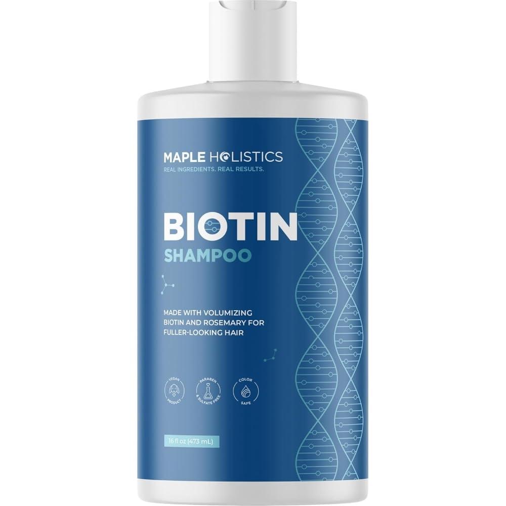 image:imageRosemary and Biotin Shampoo for Thinning Hair Vegan Volumizing Shampoo for Fine Hair with B Vitamins Argan Oil amp Tea Tree Essential Oil Paraben Silicone and Sulfate Free Vegan Formula 2 PackSandalwood