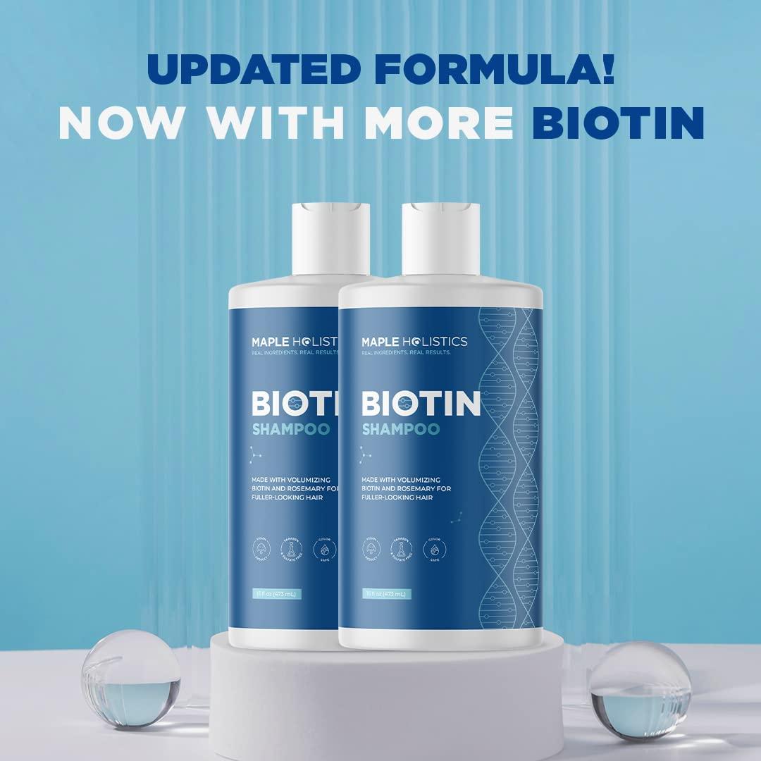 image:imageRosemary and Biotin Shampoo for Thinning Hair Vegan Volumizing Shampoo for Fine Hair with B Vitamins Argan Oil amp Tea Tree Essential Oil Paraben Silicone and Sulfate Free Vegan Formula 2 PackSandalwood