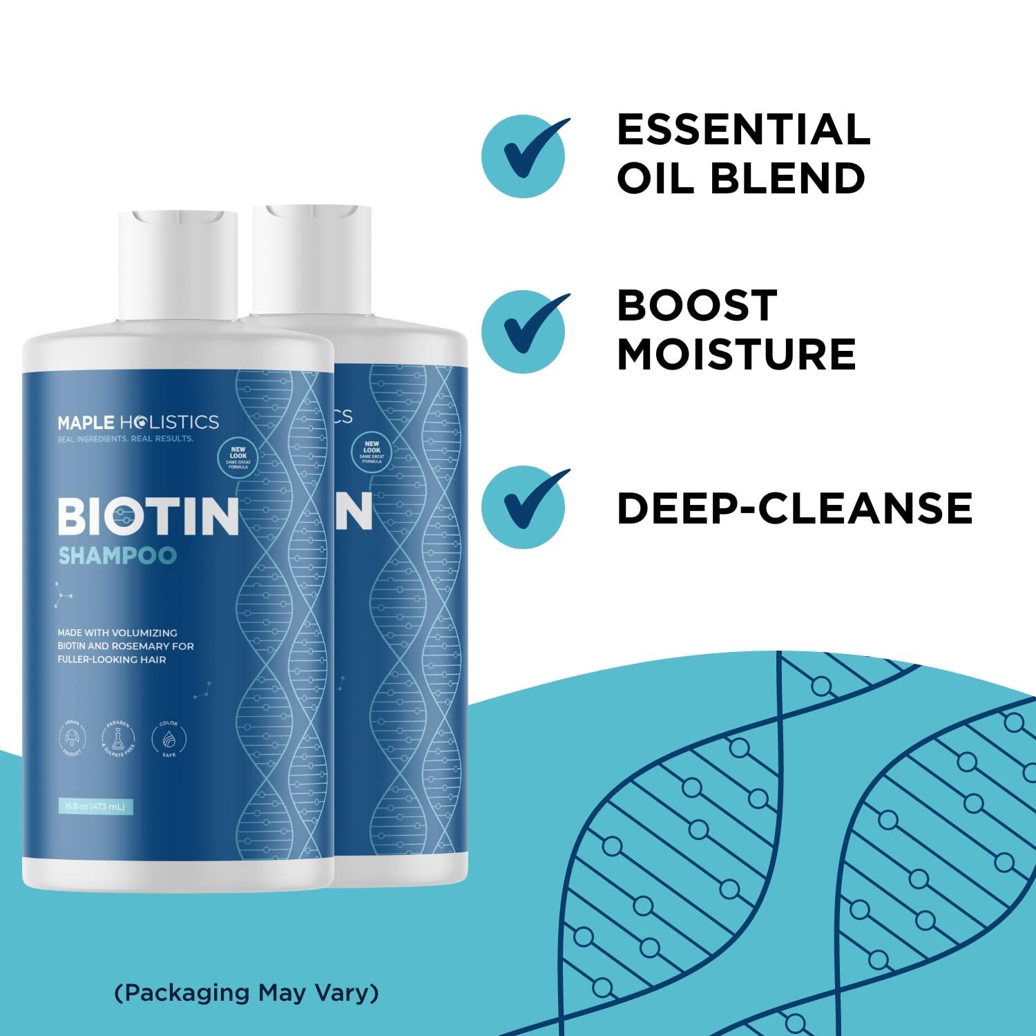 image:imageRosemary and Biotin Shampoo for Thinning Hair Vegan Volumizing Shampoo for Fine Hair with B Vitamins Argan Oil amp Tea Tree Essential Oil Paraben Silicone and Sulfate Free Vegan Formula 2 PackSandalwood