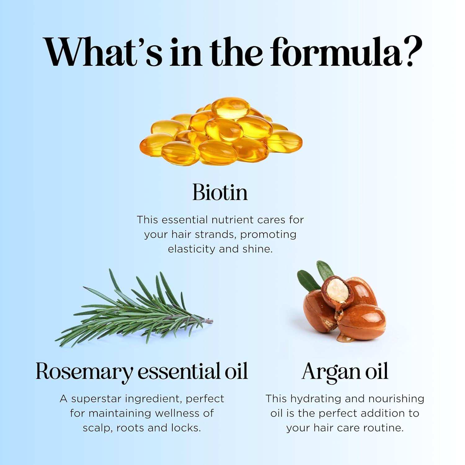 image:imageRosemary and Biotin Shampoo for Thinning Hair Vegan Volumizing Shampoo for Fine Hair with B Vitamins Argan Oil amp Tea Tree Essential Oil Paraben Silicone and Sulfate Free Vegan Formula 2 PackSandalwood