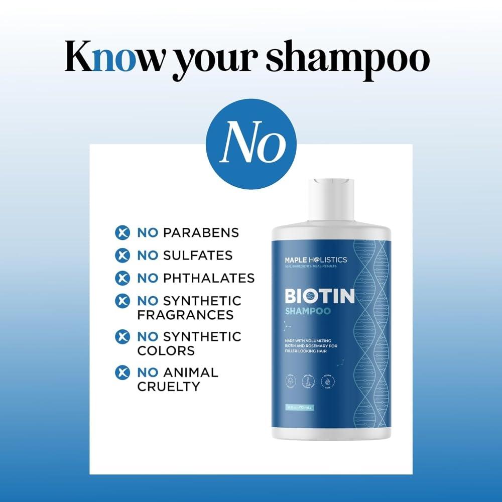 image:imageRosemary and Biotin Shampoo for Thinning Hair Vegan Volumizing Shampoo for Fine Hair with B Vitamins Argan Oil amp Tea Tree Essential Oil Paraben Silicone and Sulfate Free Vegan Formula 2 PackSandalwood