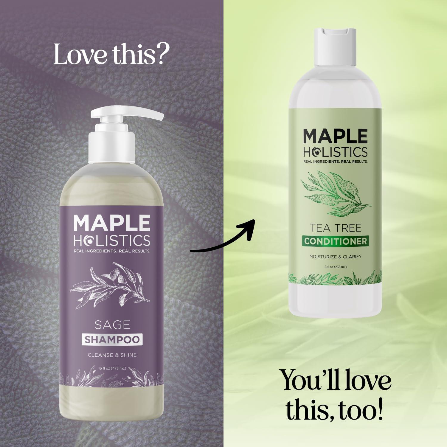 image:imageSage and Rosemary Shampoo Sulfate Free Ultra Clarifying Shampoo for Build Up and Dry Scalp Treatment with Cleansing Essential Oils for Hair Sulfate Free Shampoo for All Hair Types with Sage Oilsage